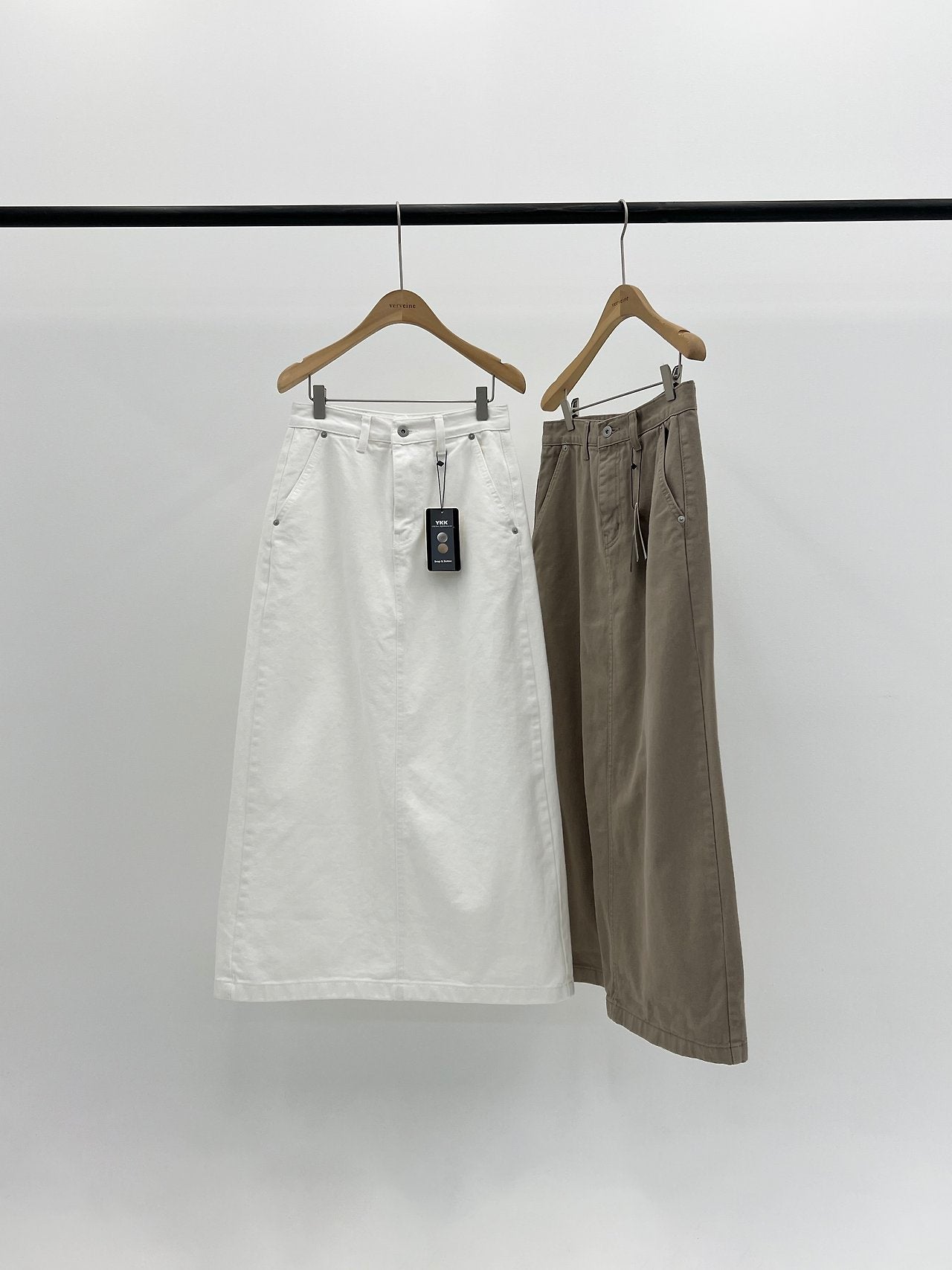 Marie vintage A-line skirt-2col