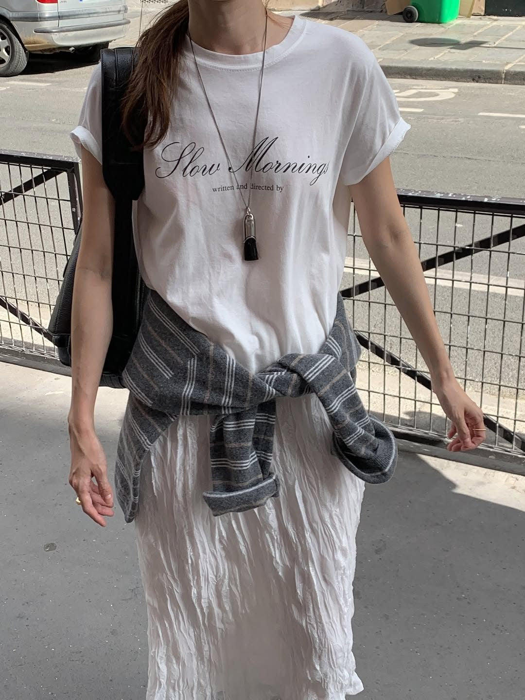 Slow Morning short sleeve T-2col
