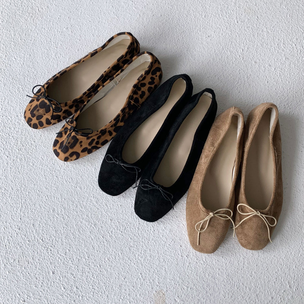 Flat suede-3col