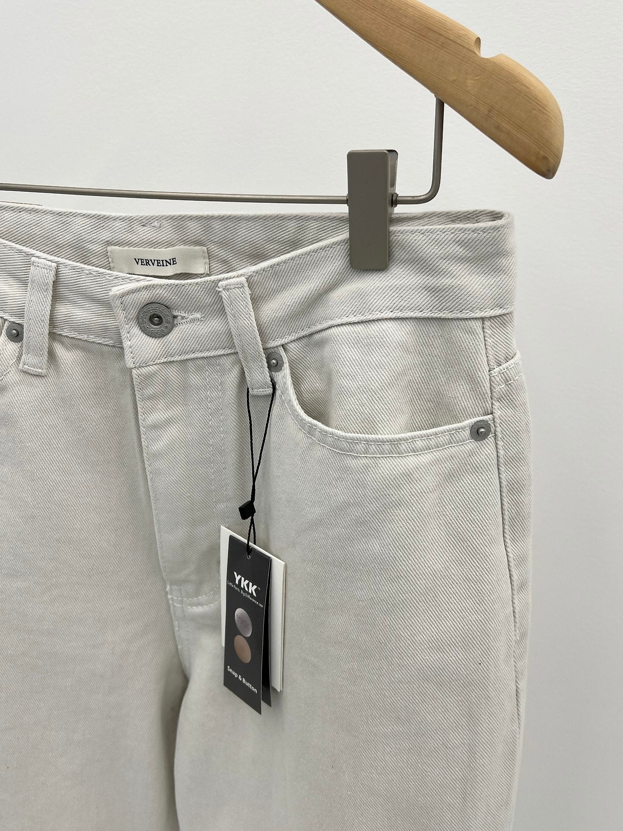 Marais vintage washing cotton pants-3col