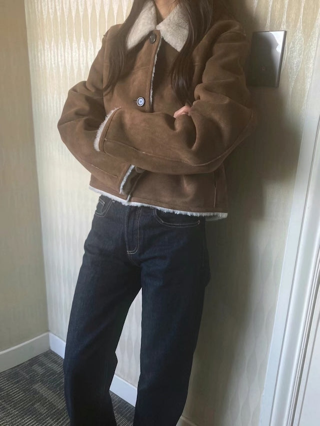 reversible wool mustang