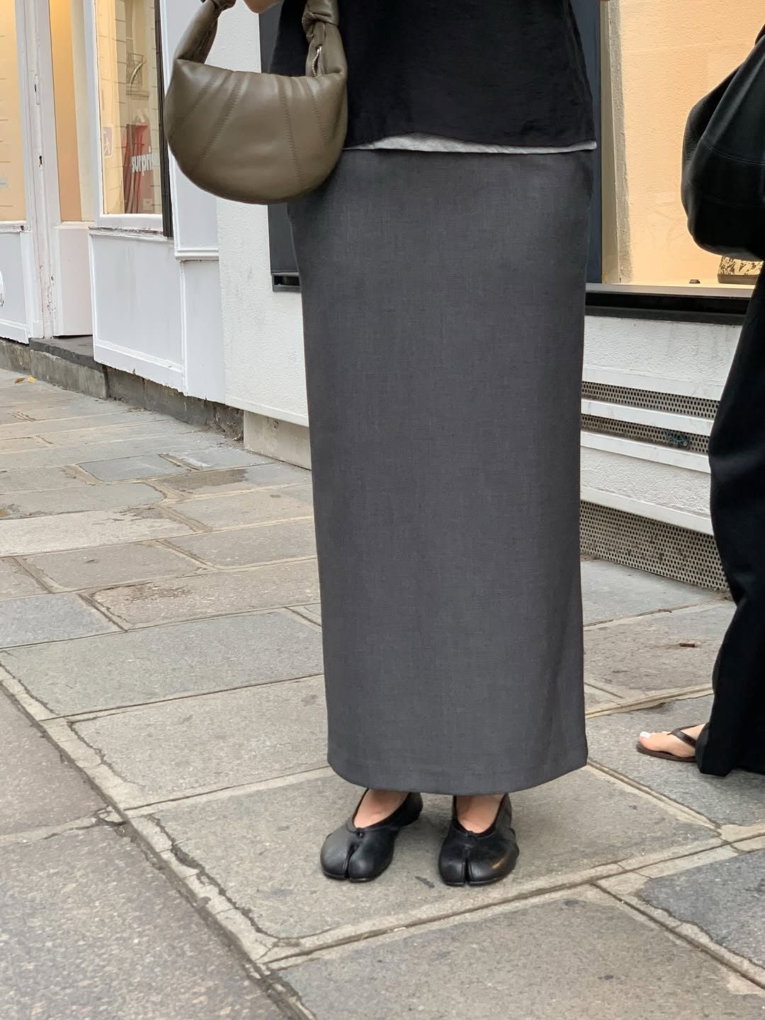 Viola H-line long skirt-2col