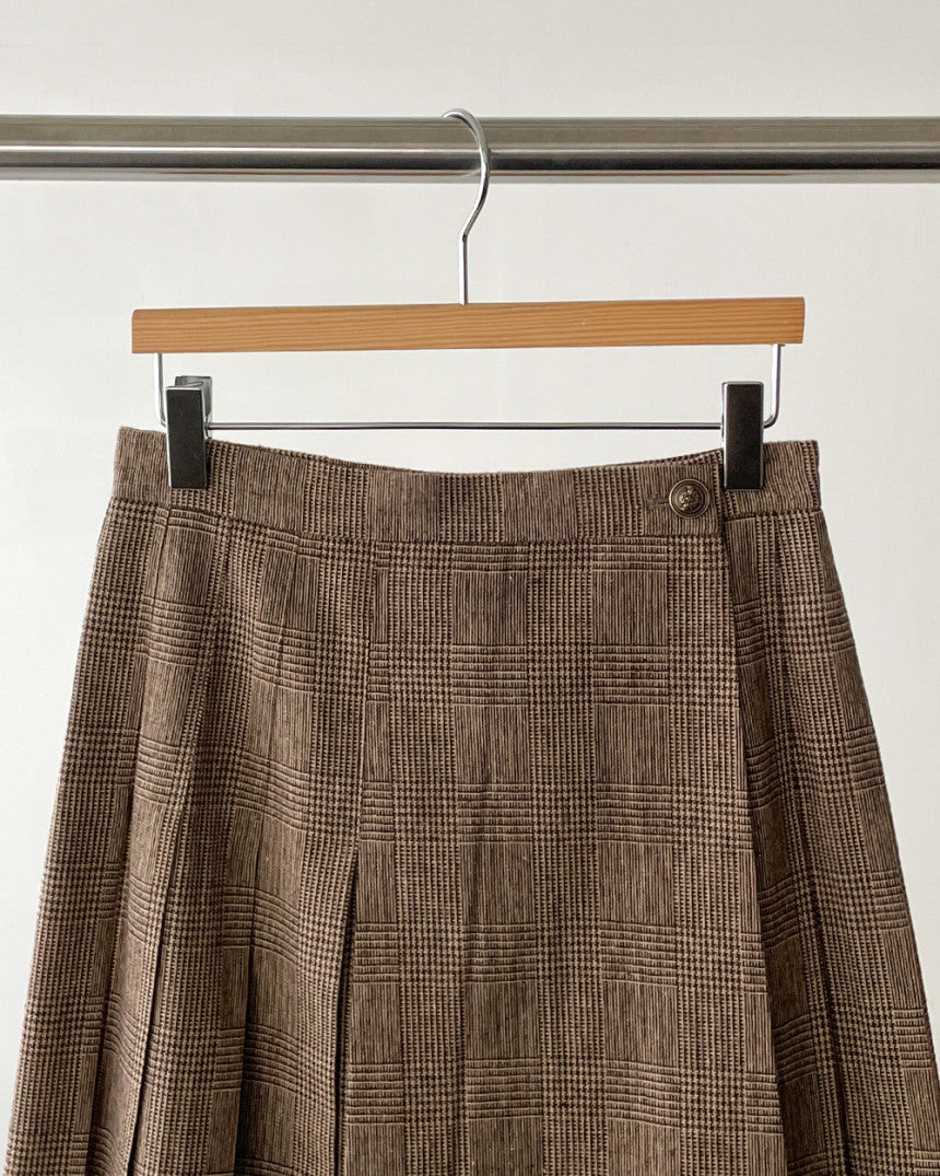 安心の正規品はサイト bom.select ounce kami u check skirt