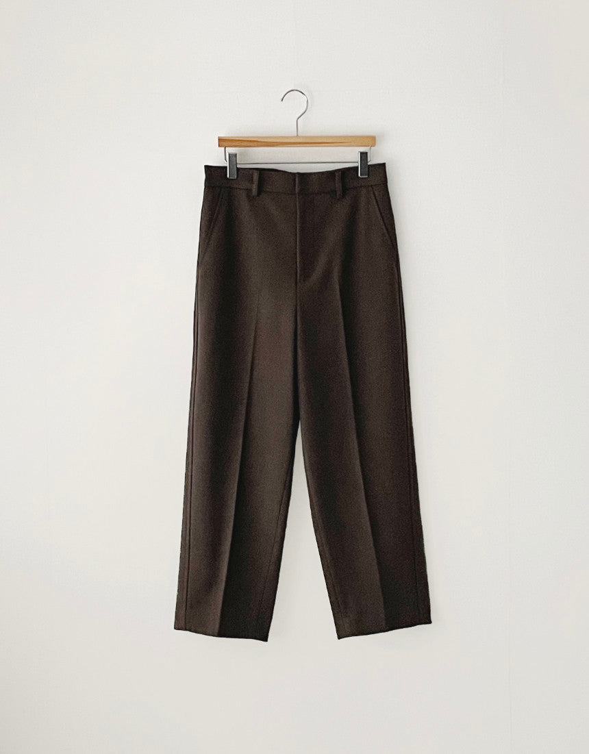 Ounce straight wool pants-3col restock