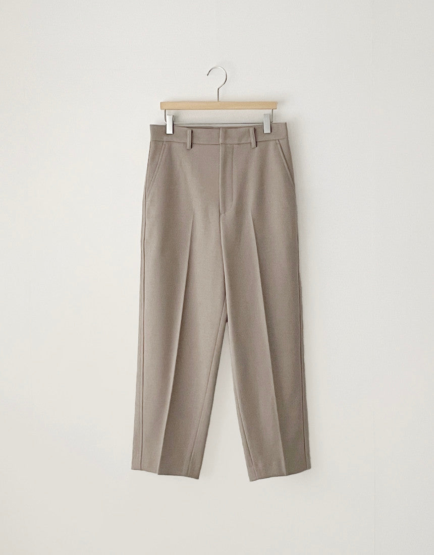 Ounce straight wool pants-3col restock