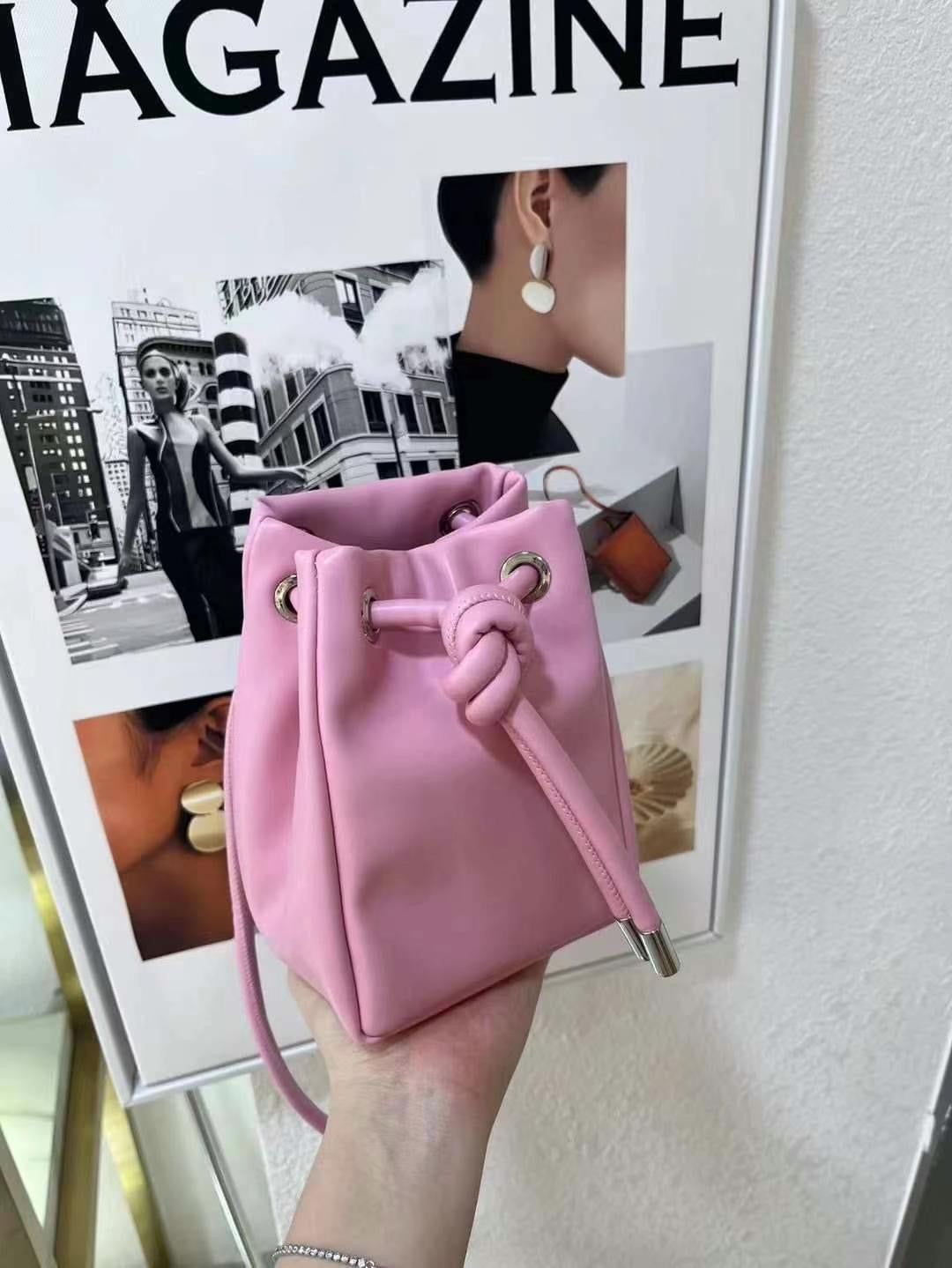 Mini knot bucket bag-6col