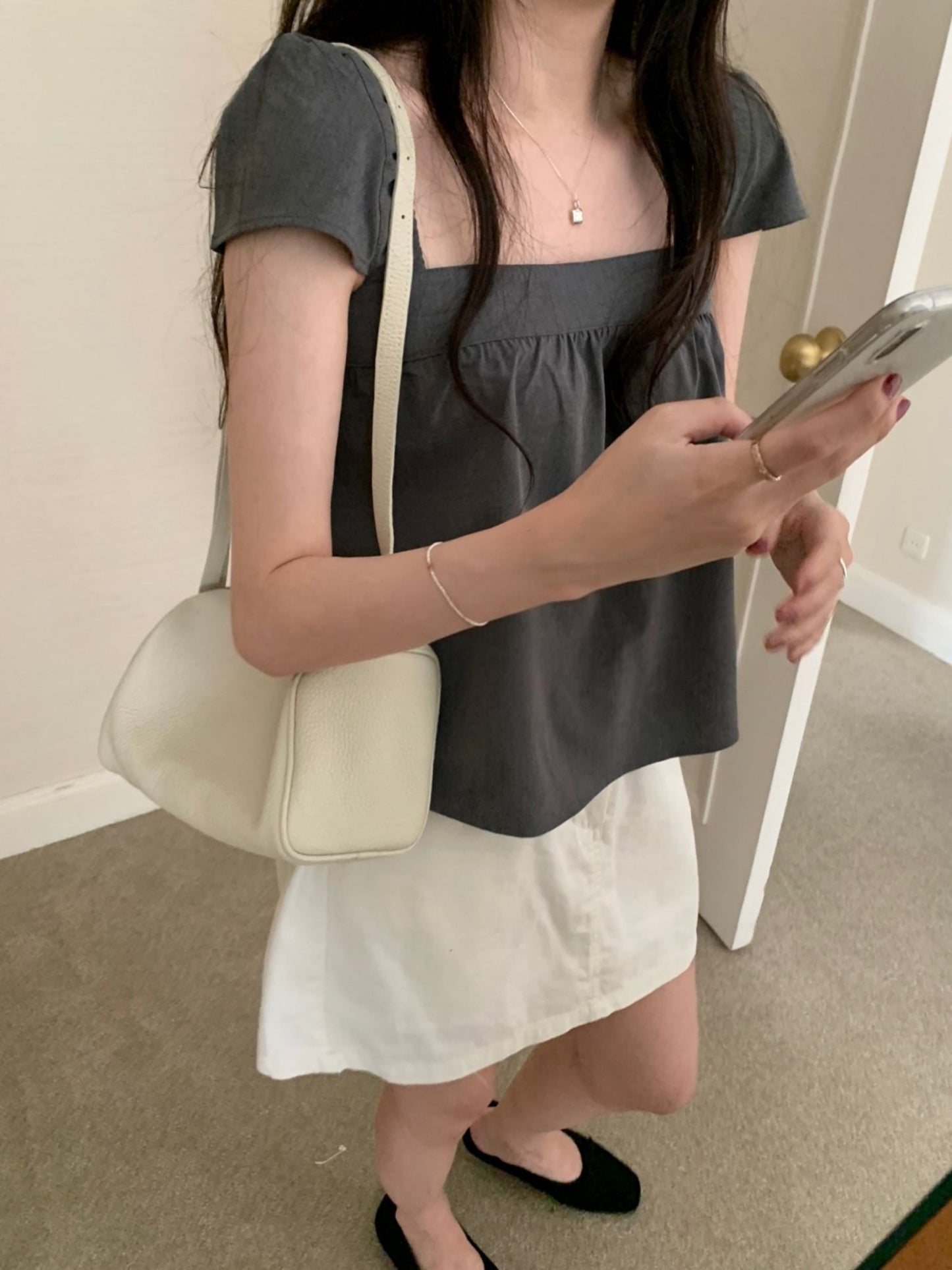 Formal Wing Blouse-2col