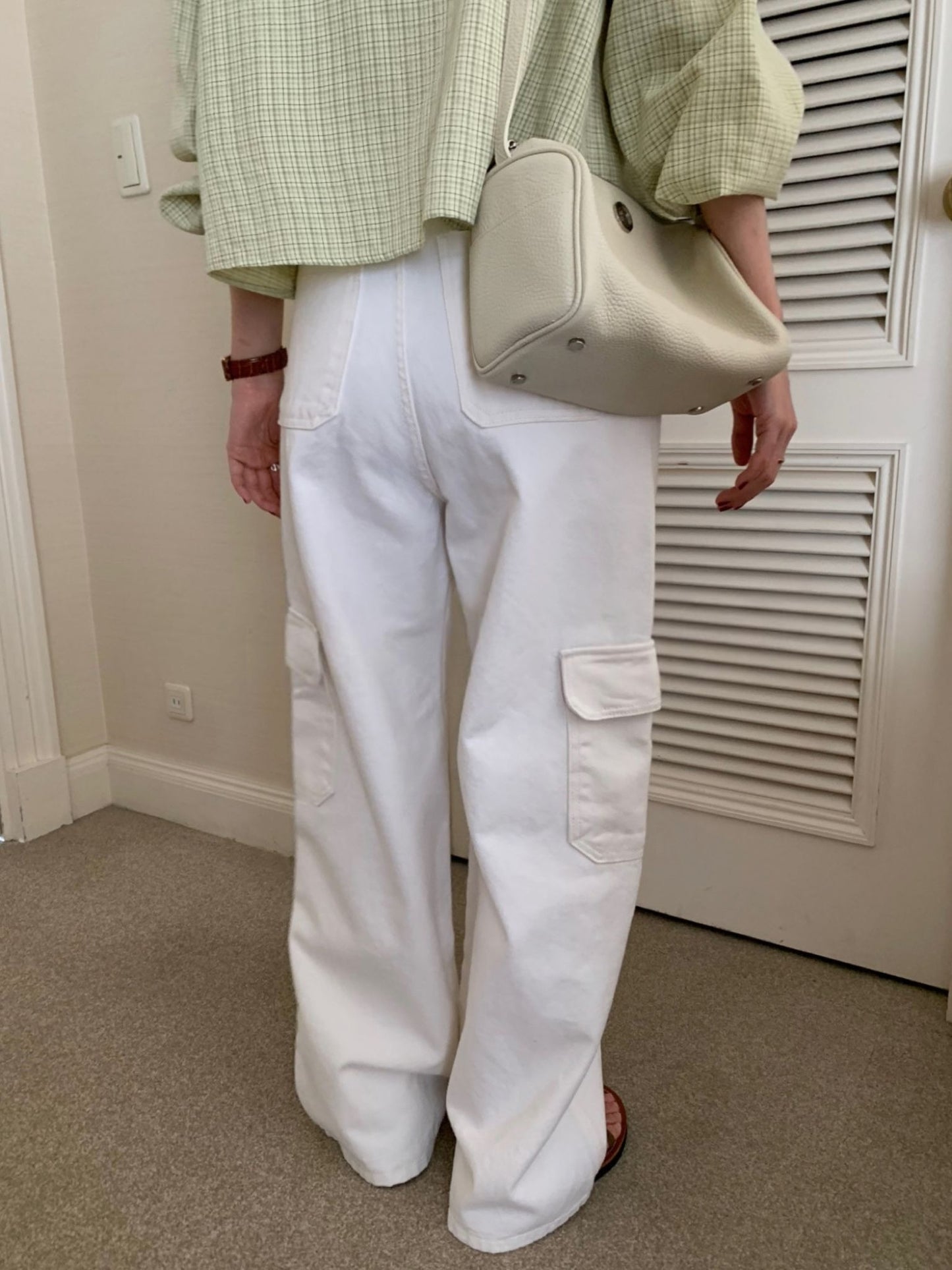 Vanilla cargo pants
