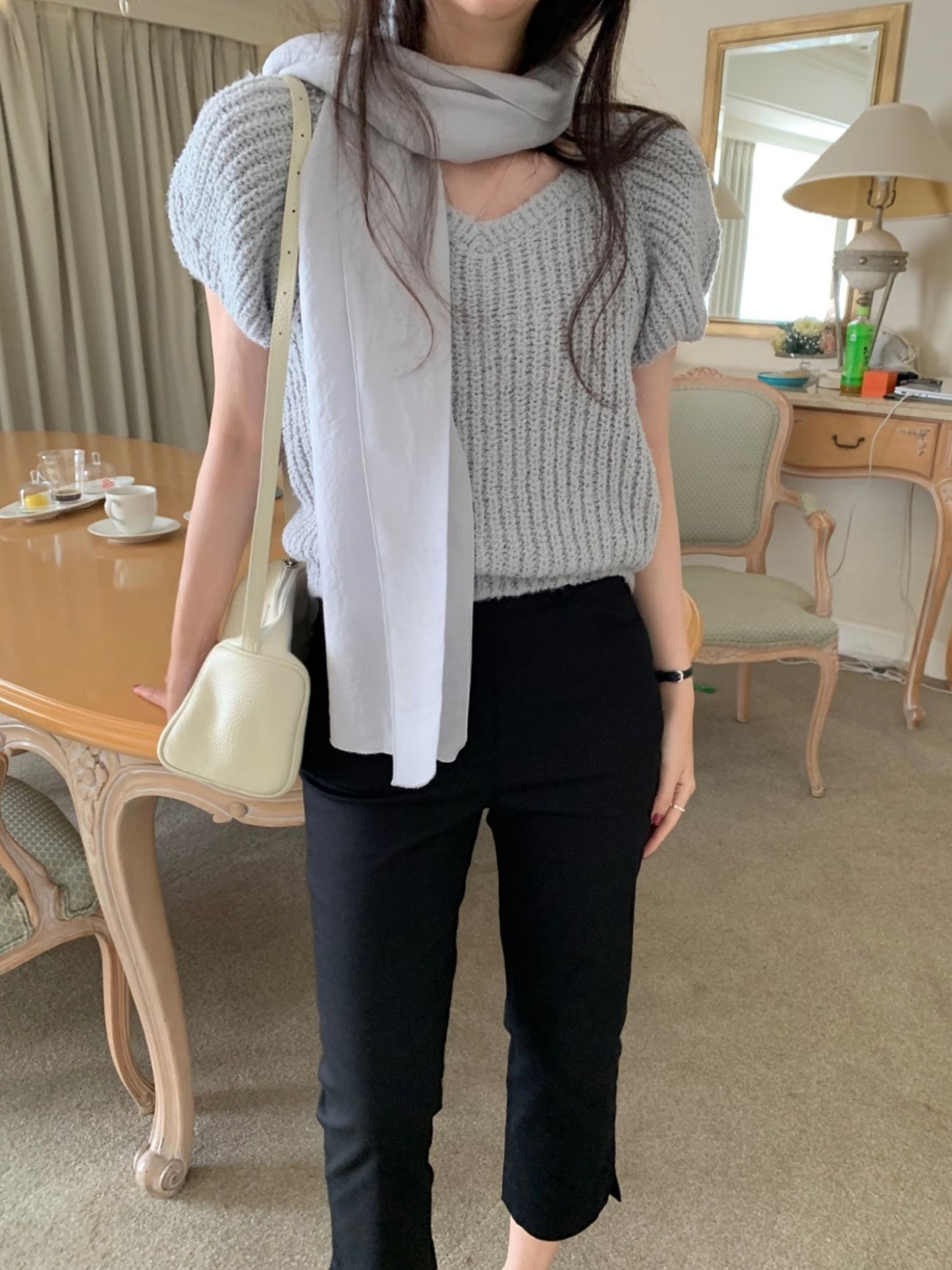 le boucle half knit-3col