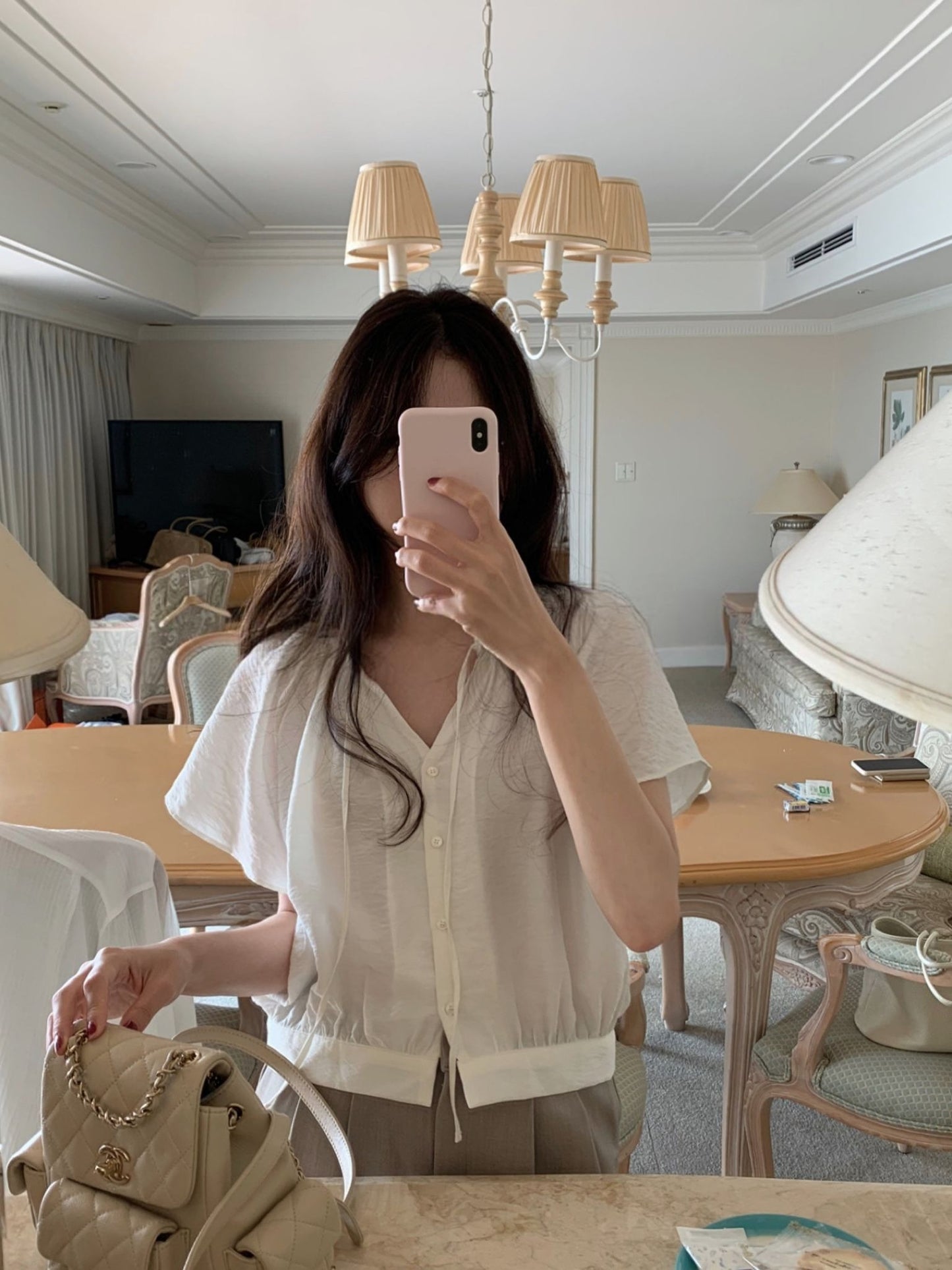 Gretel blouse-2col