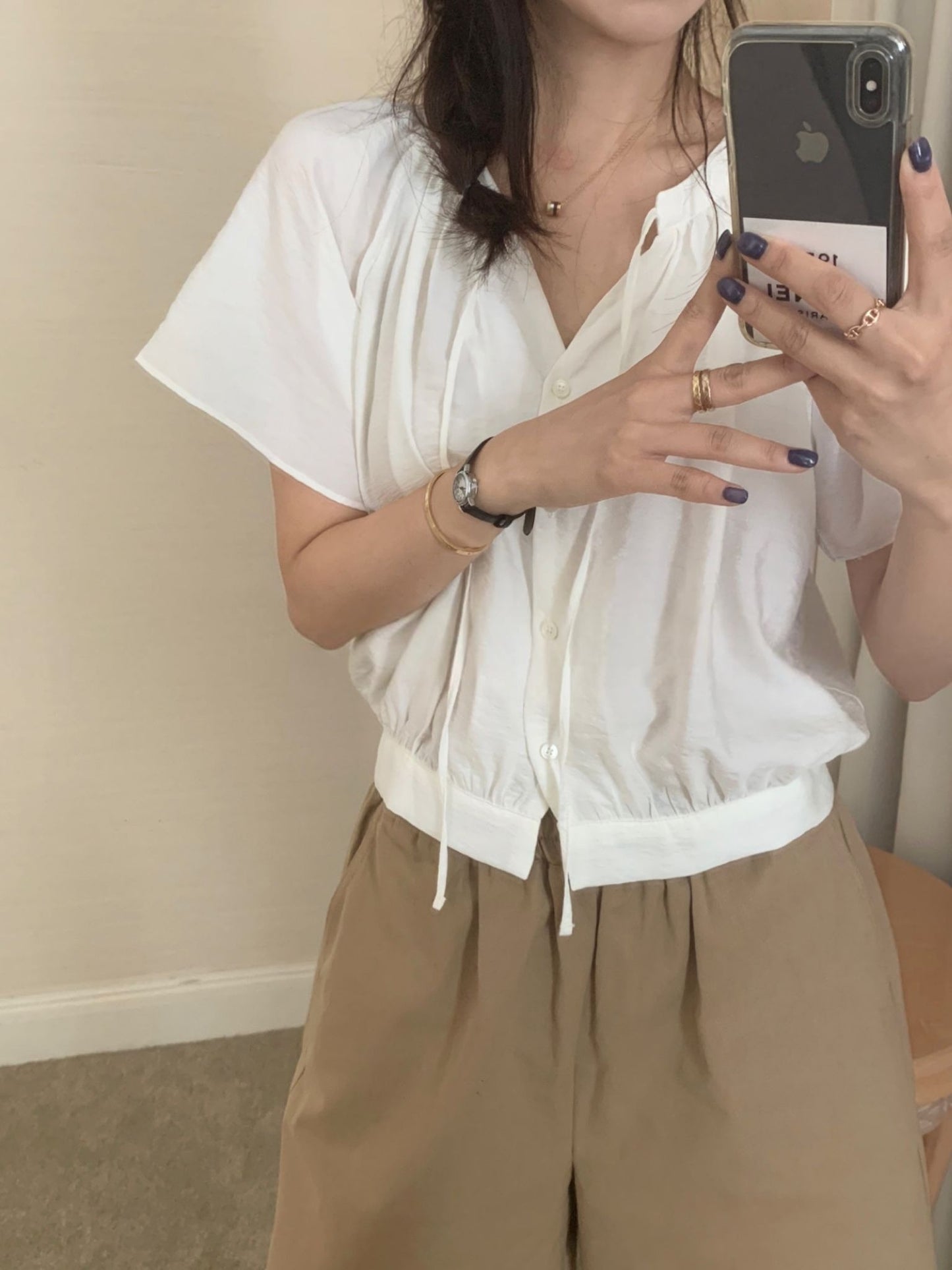 Gretel blouse-2col