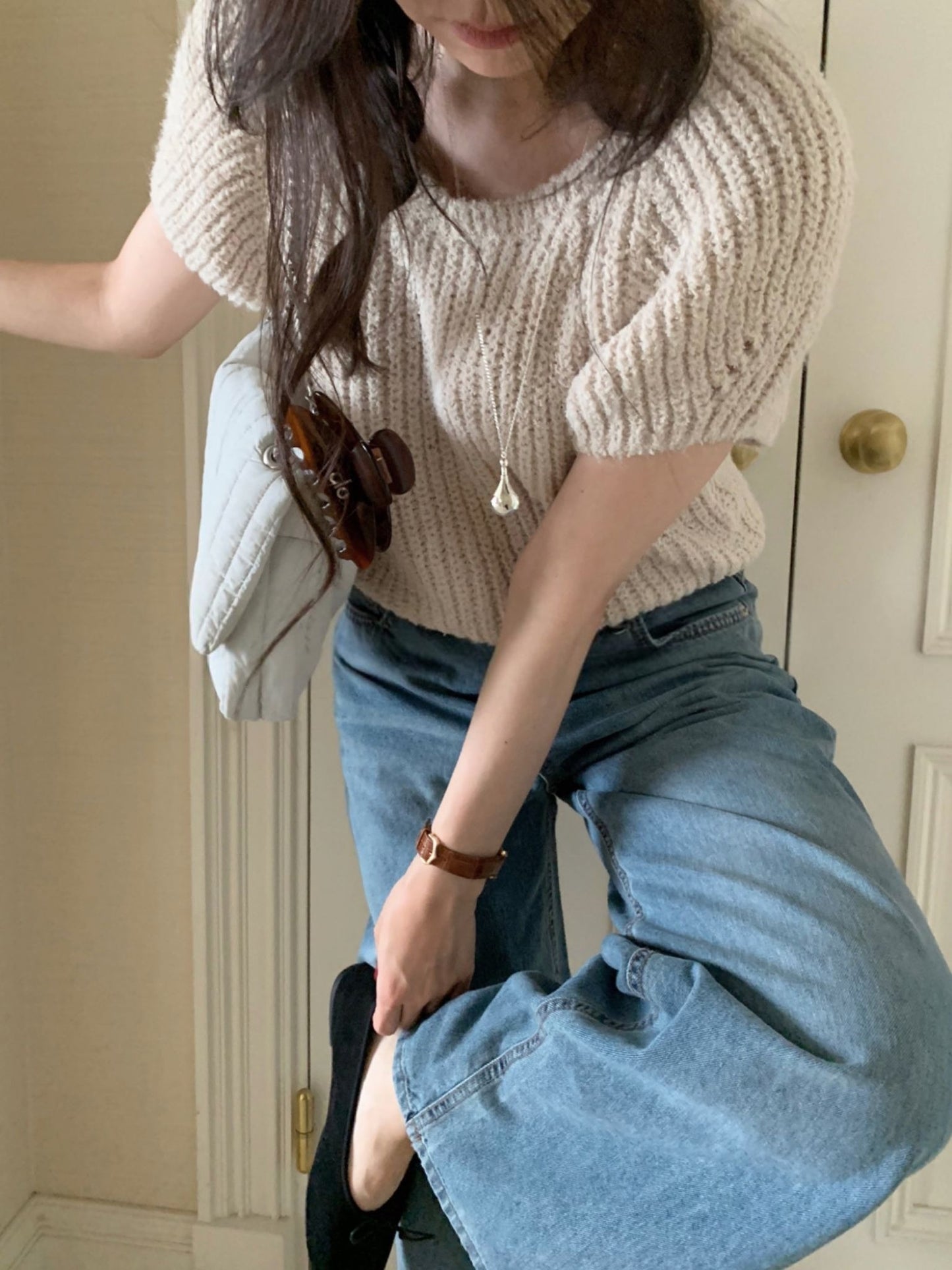 le boucle half knit-3col