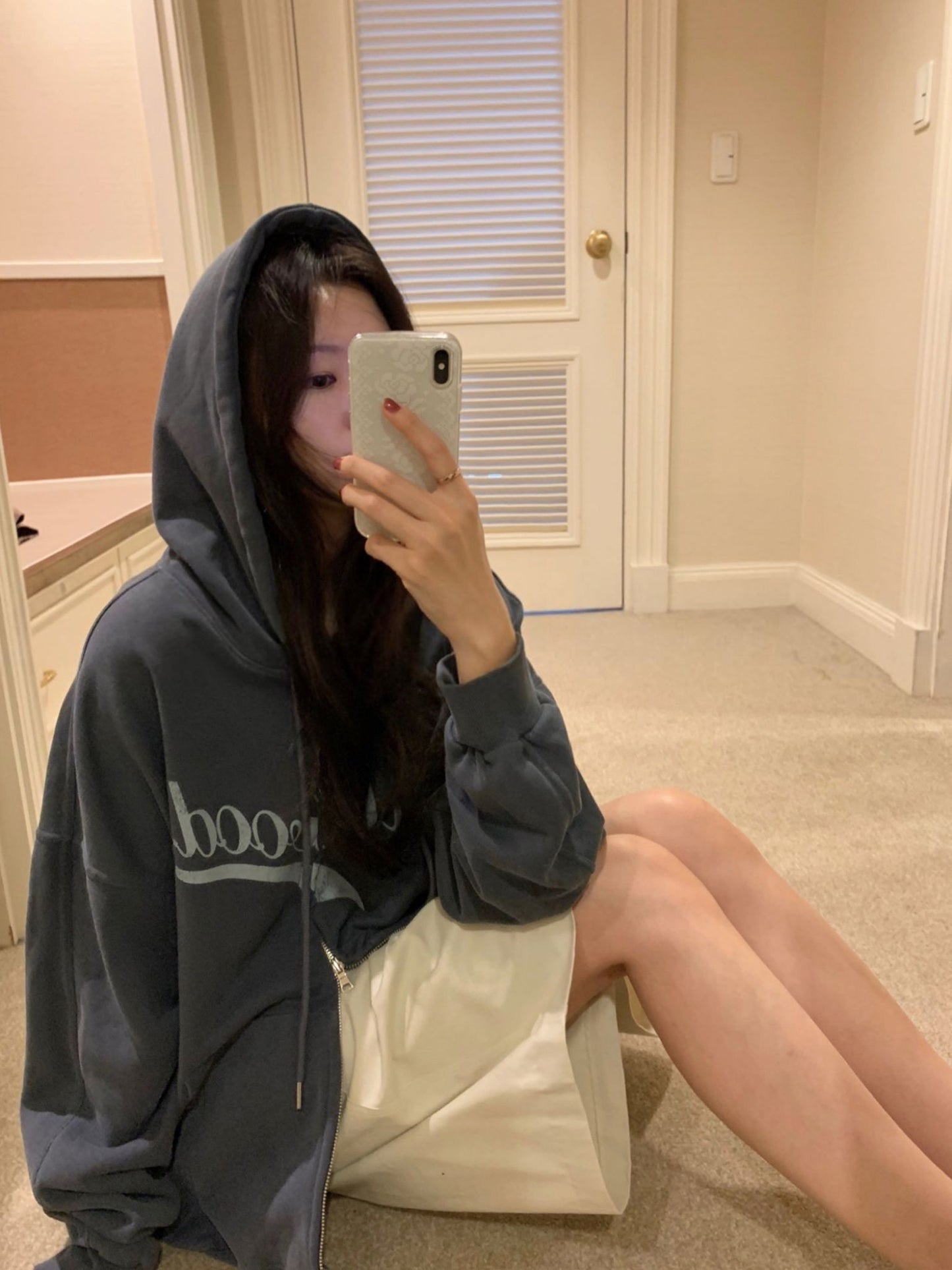 Gale hood zip up-2col