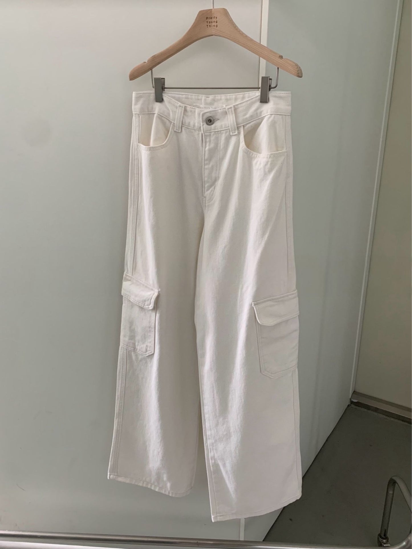 Vanilla cargo pants