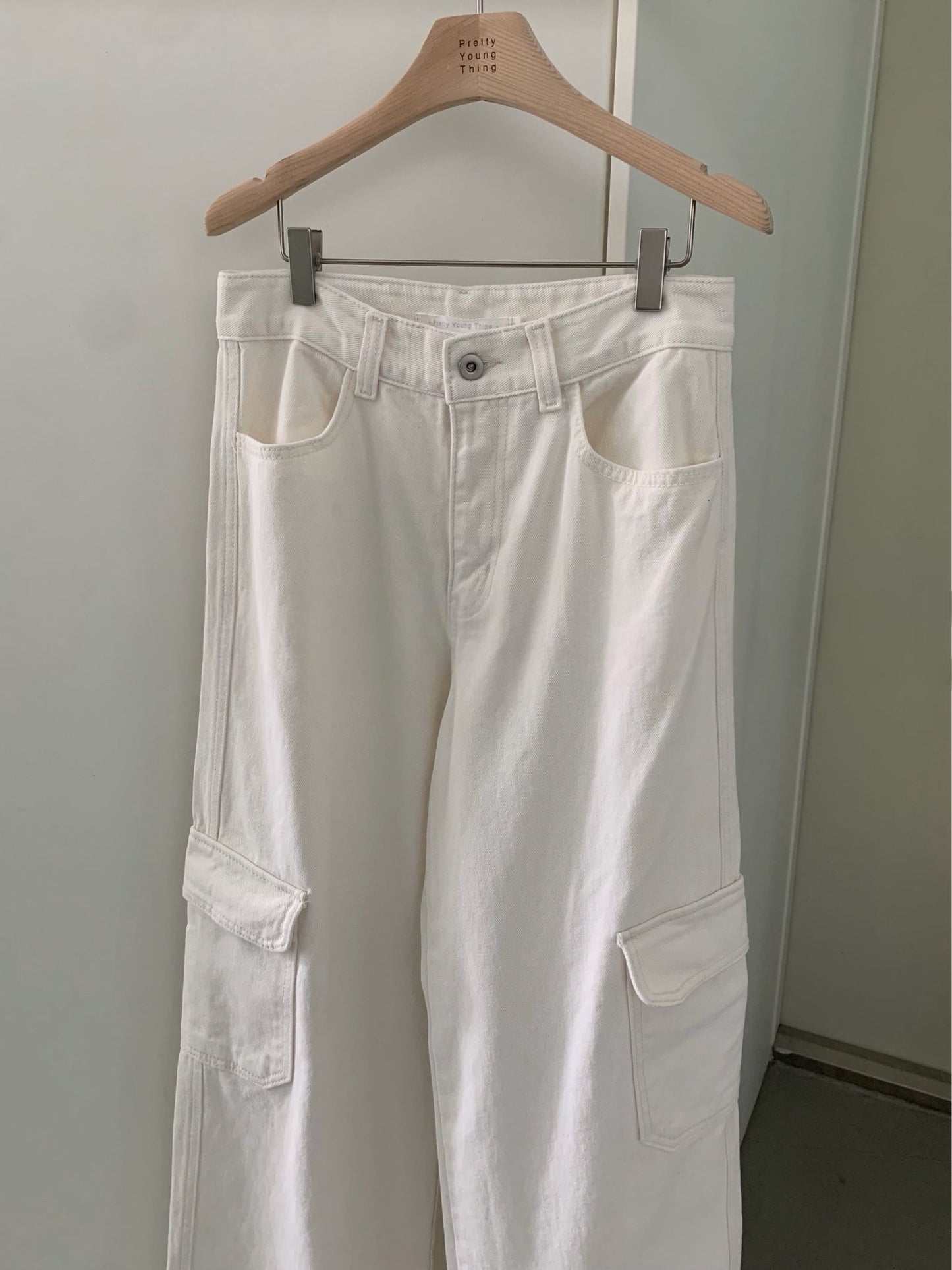 Vanilla cargo pants