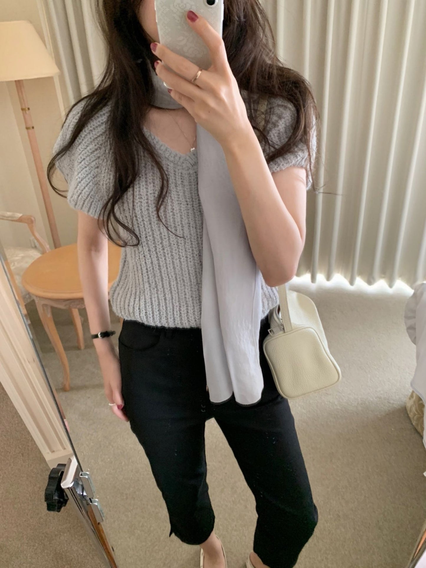 le boucle half knit-3col
