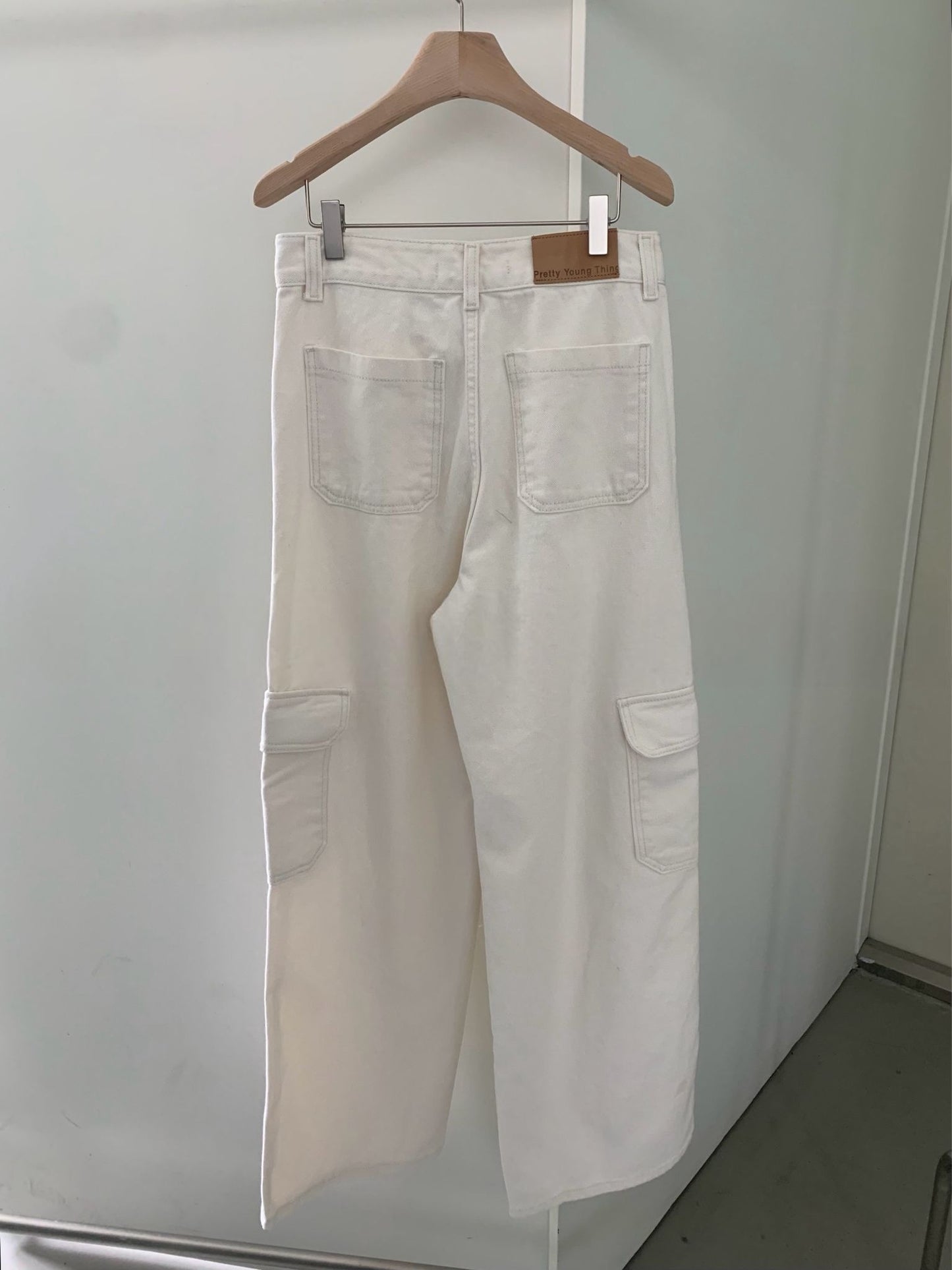 Vanilla cargo pants