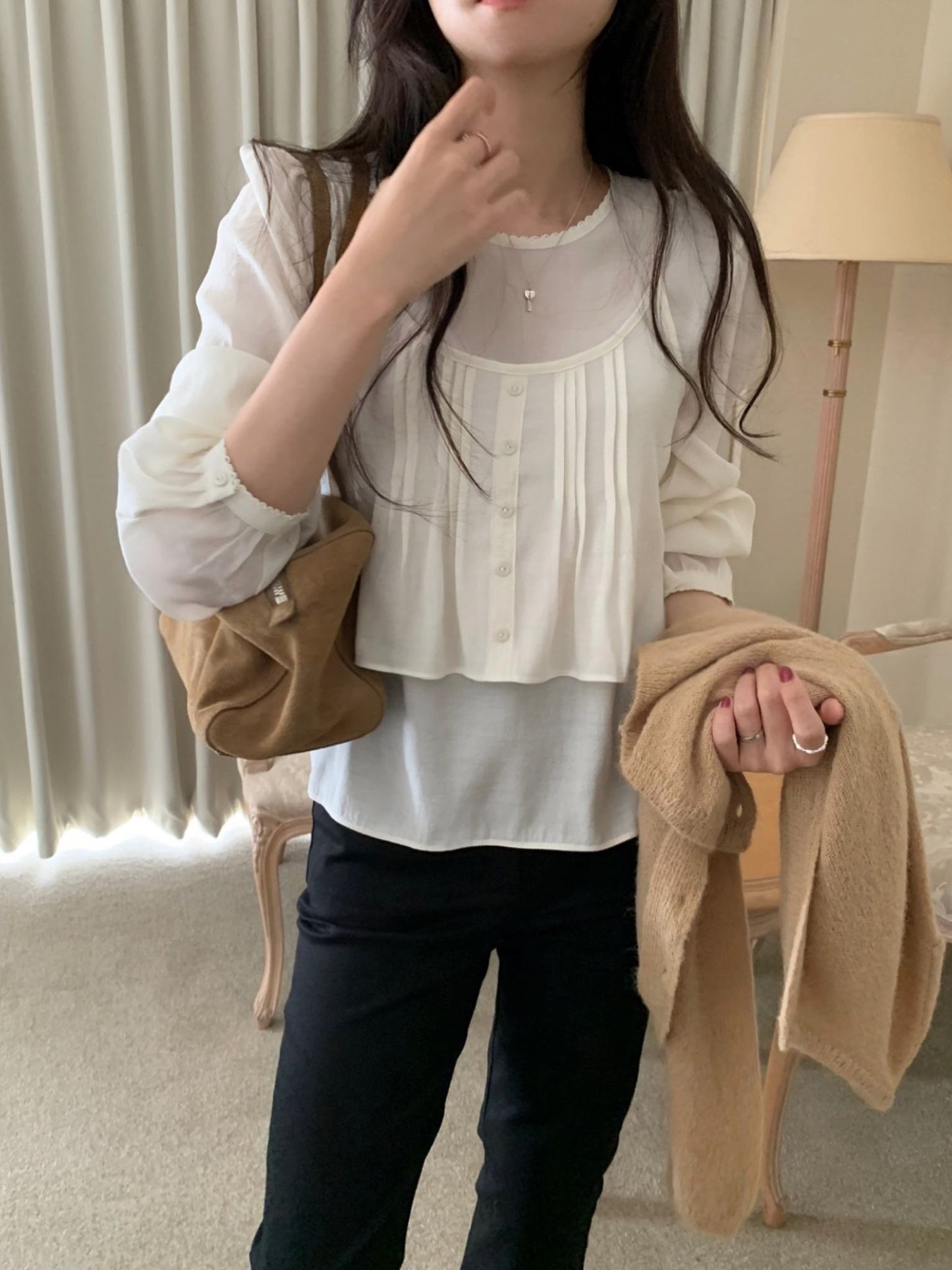 Share blouse set-2col