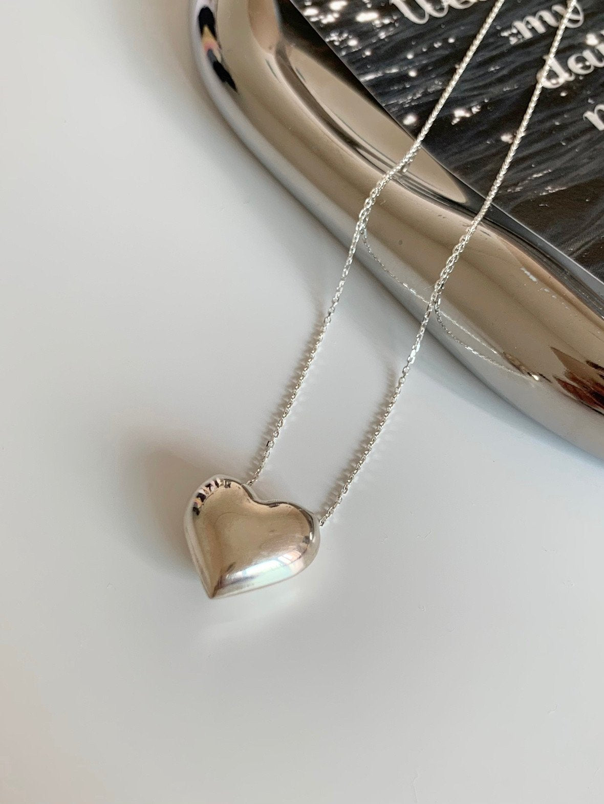 Big heart necklace