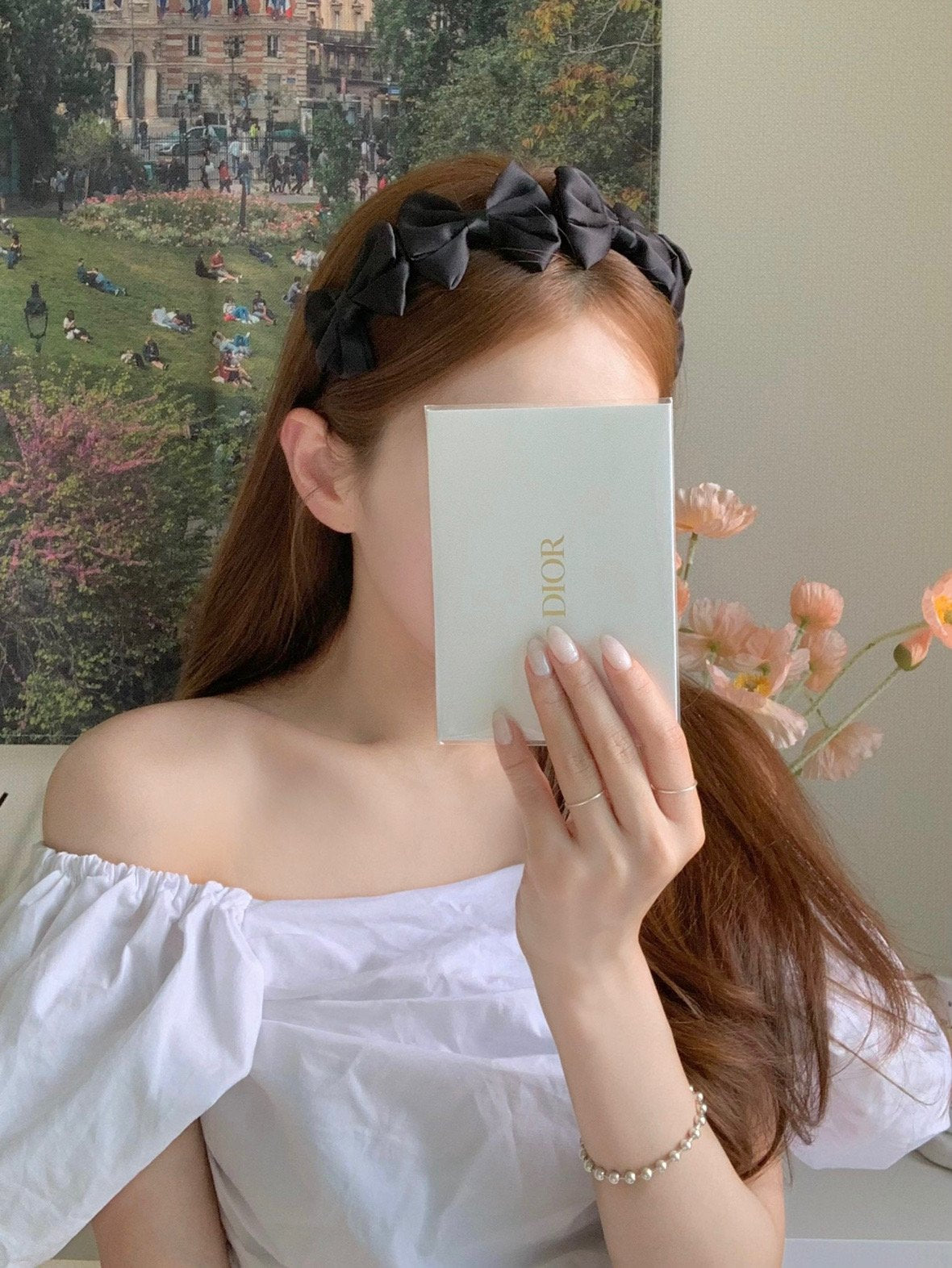 Handmade ribbon headband