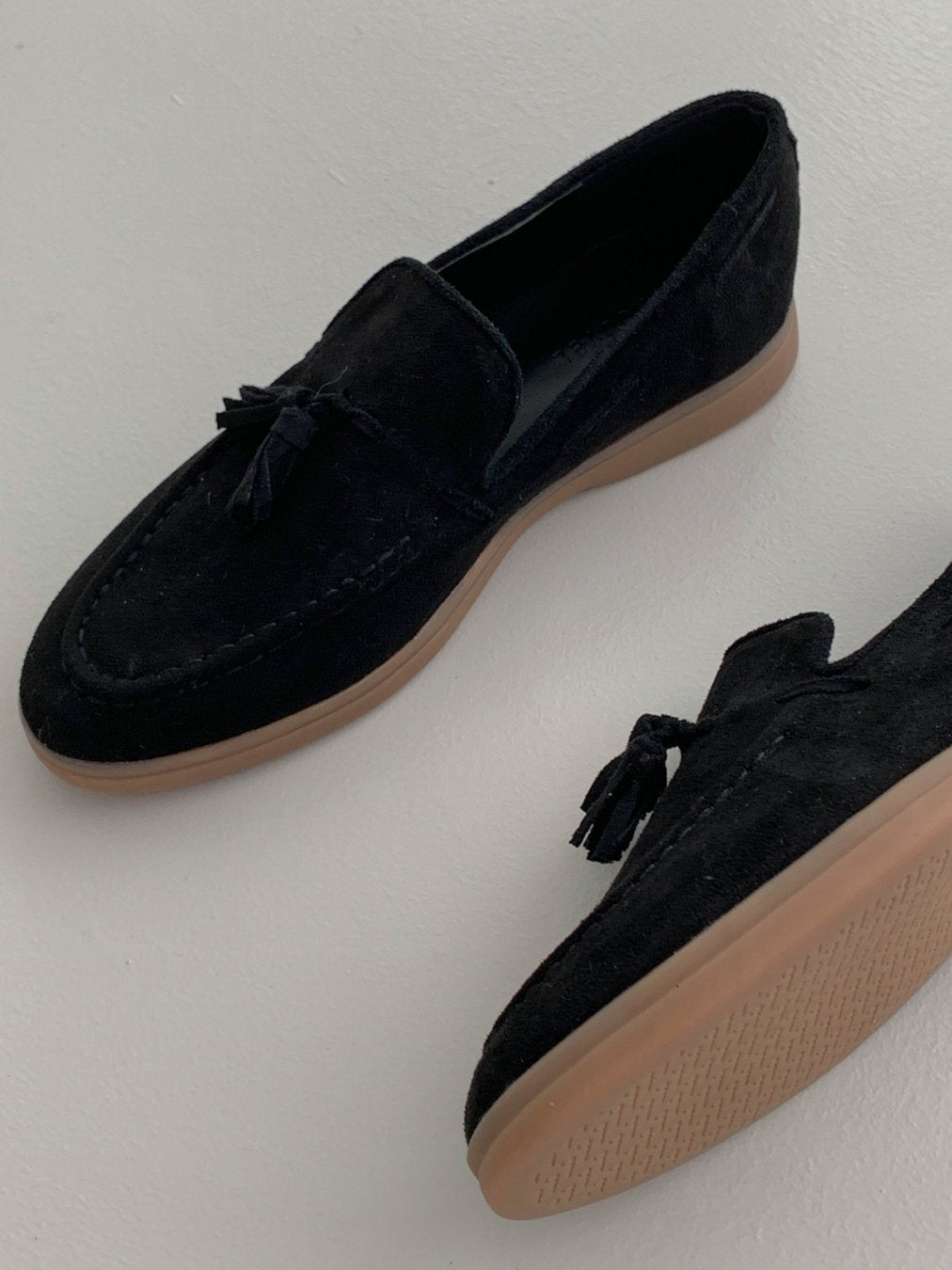 Tassel suede loafer-3col