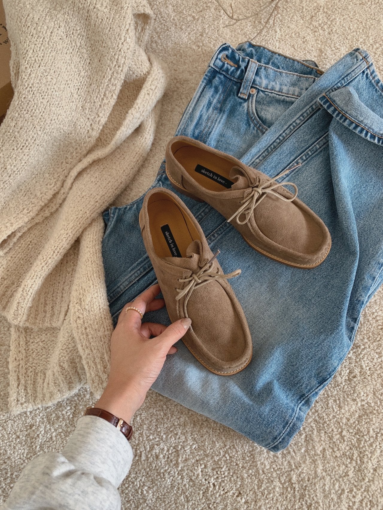 Croffle loafer-3col