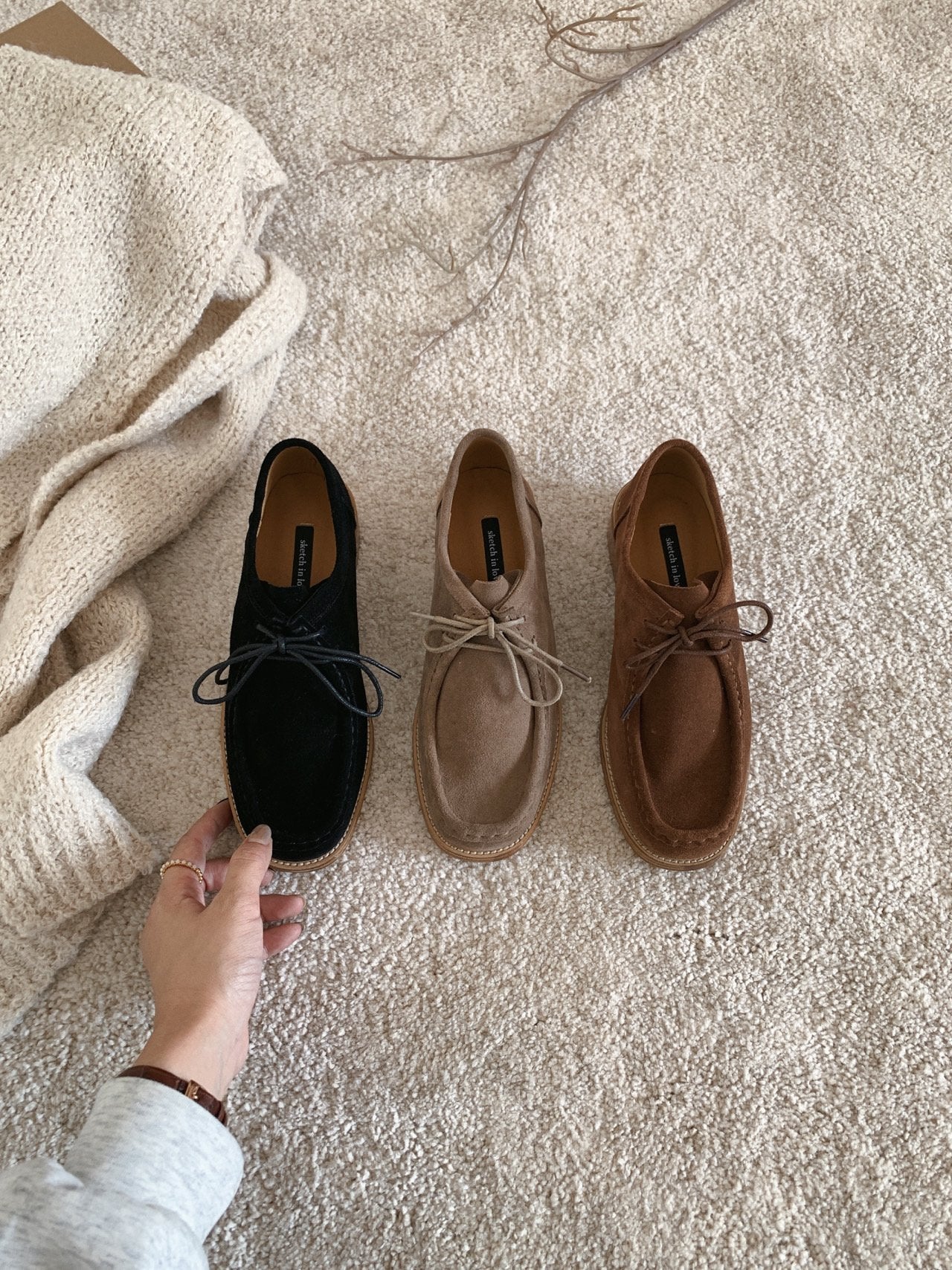 Croffle loafer-3col