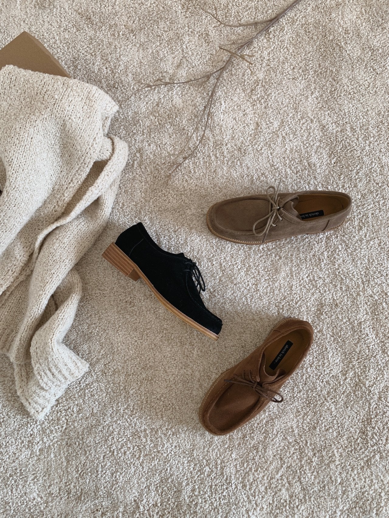 Croffle loafer-3col