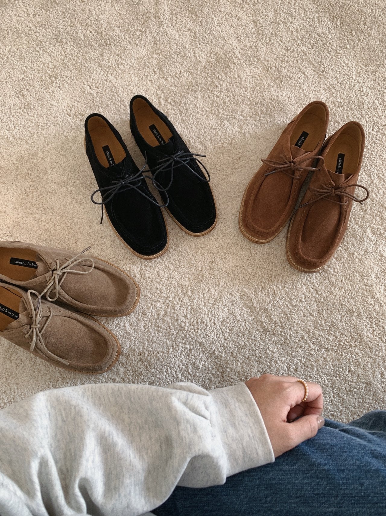 Croffle loafer-3col