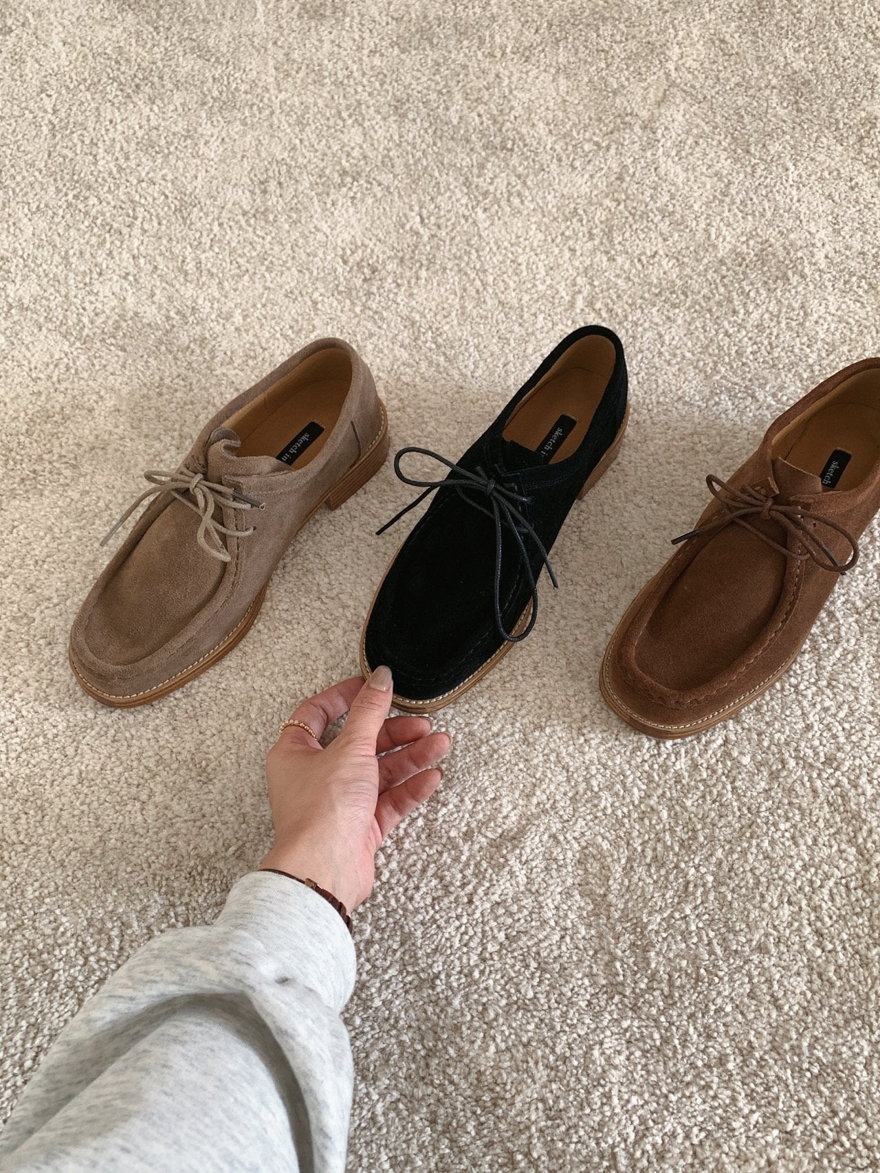 Croffle loafer-3col
