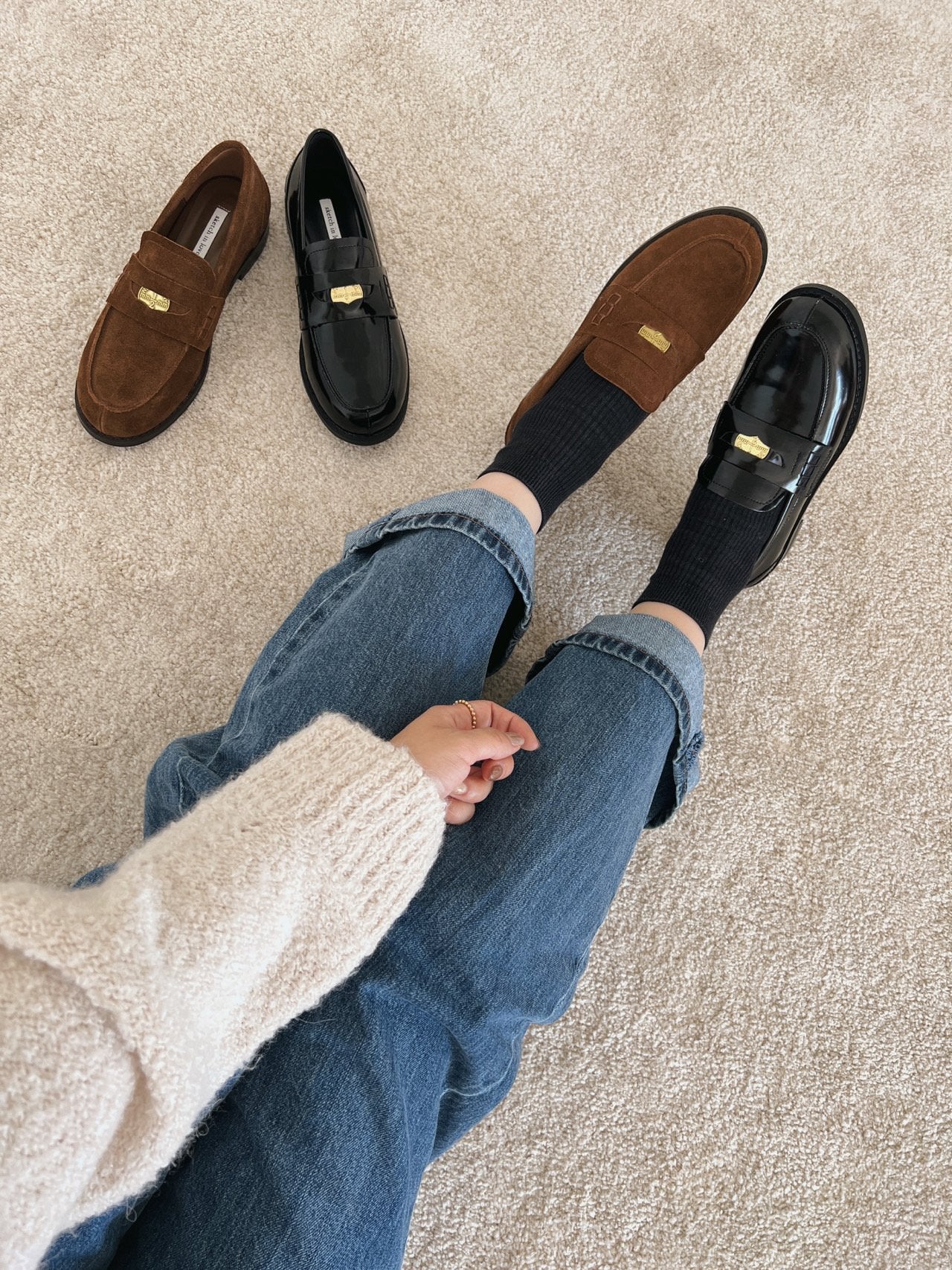 coin penny loafers-2col