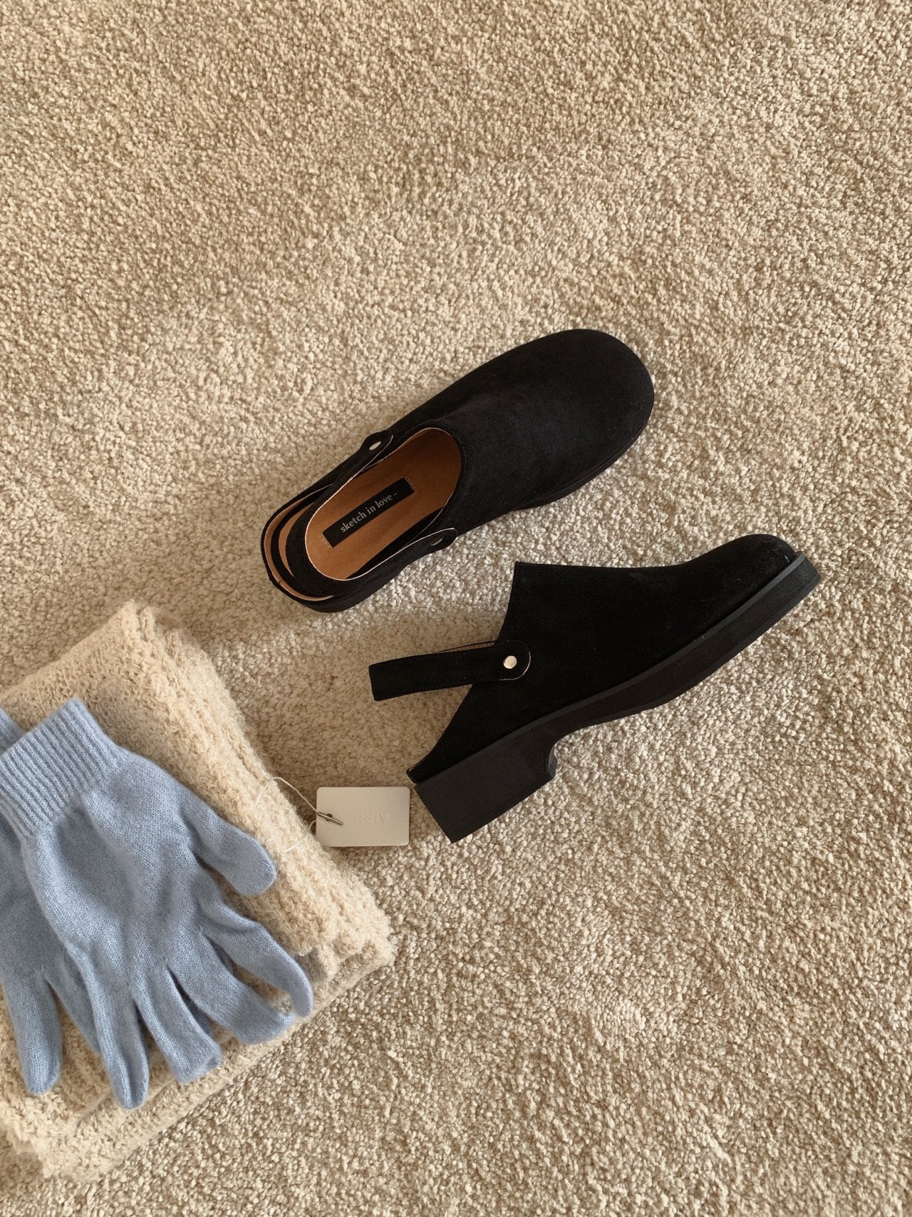 Damien platform clog-3col