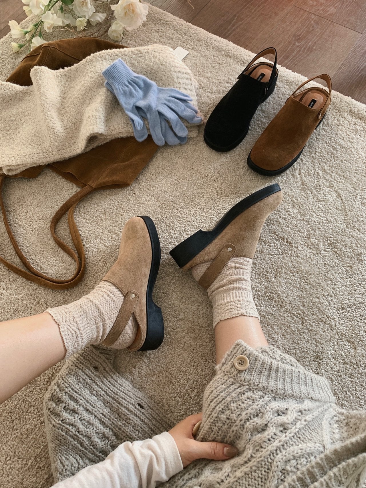 Damien platform clog-3col