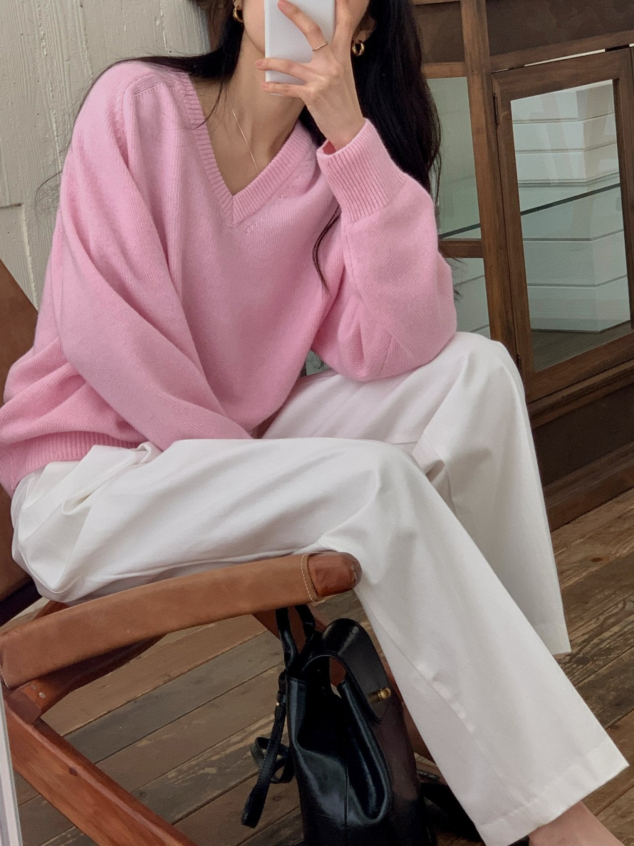 Spring V-knit-4col