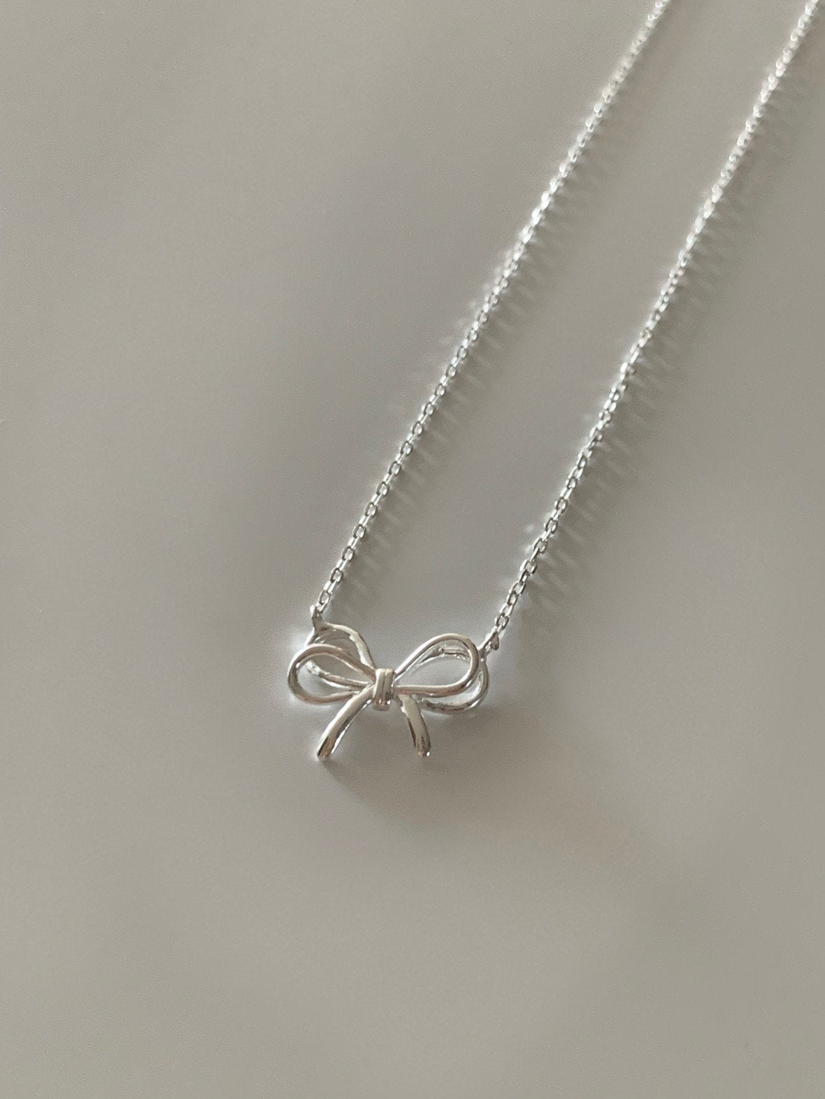 ribbon necklace