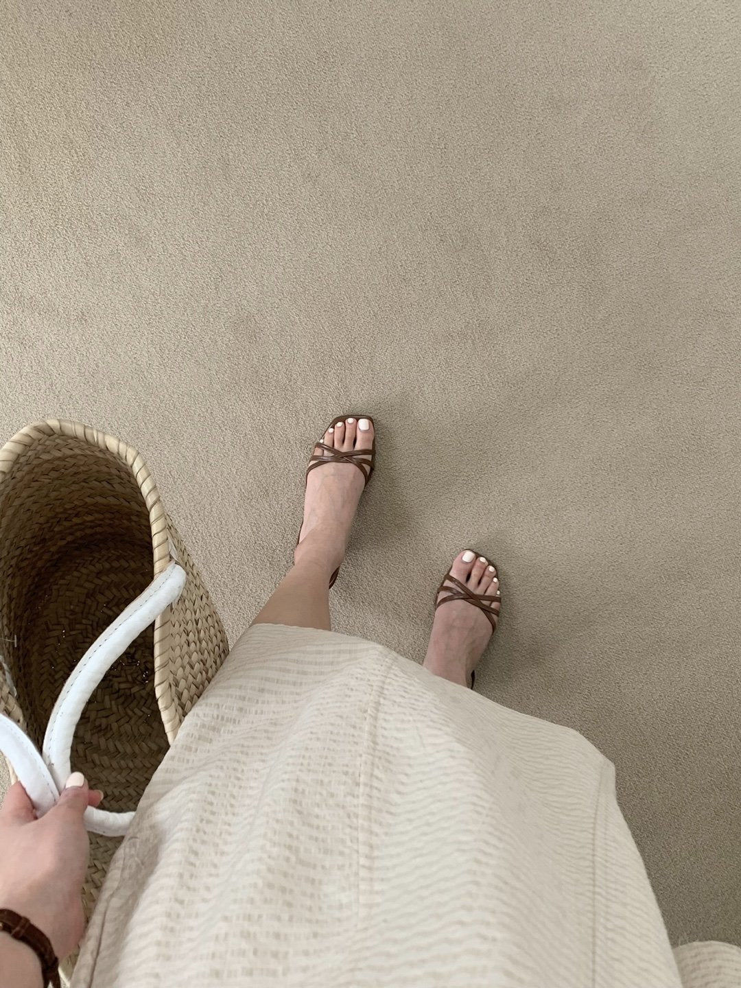 twisted strap mule-3col