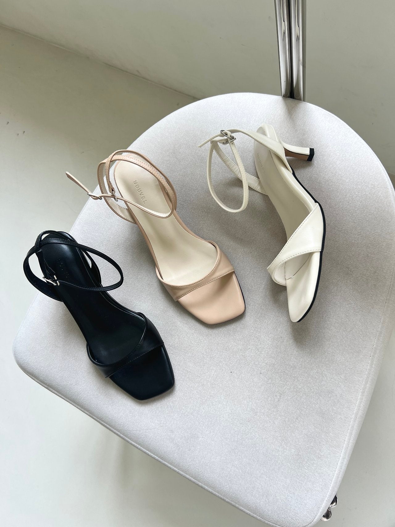 5cm Simple strap sandals