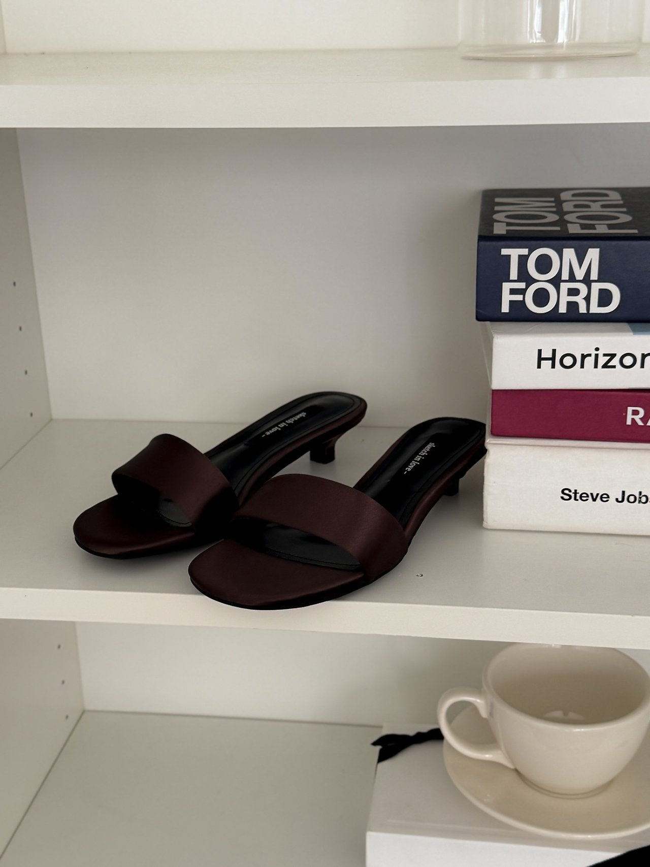 Basic Satin Mule 3 cm