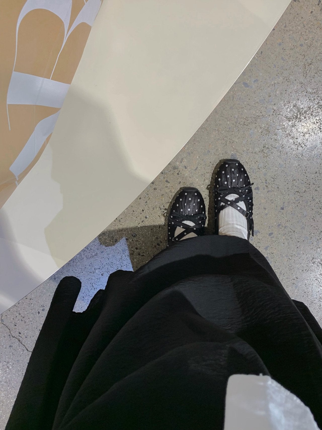 Shirring Cross Sneakers