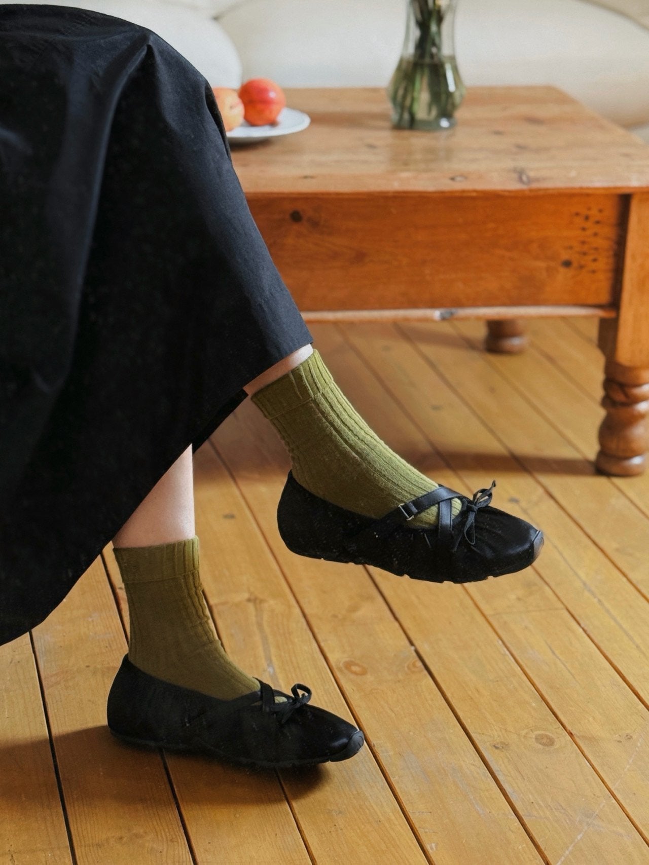 Shirring Cross Sneakers