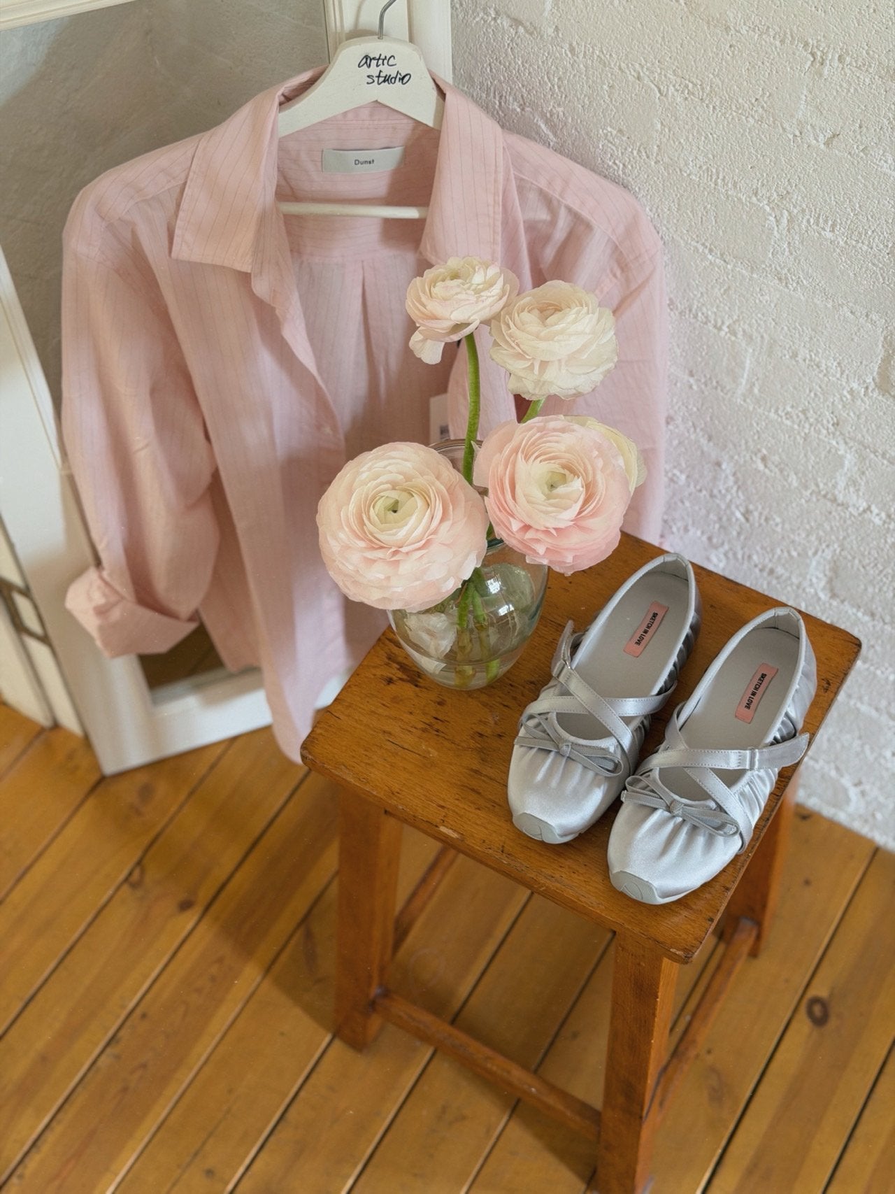 Shirring Cross Sneakers
