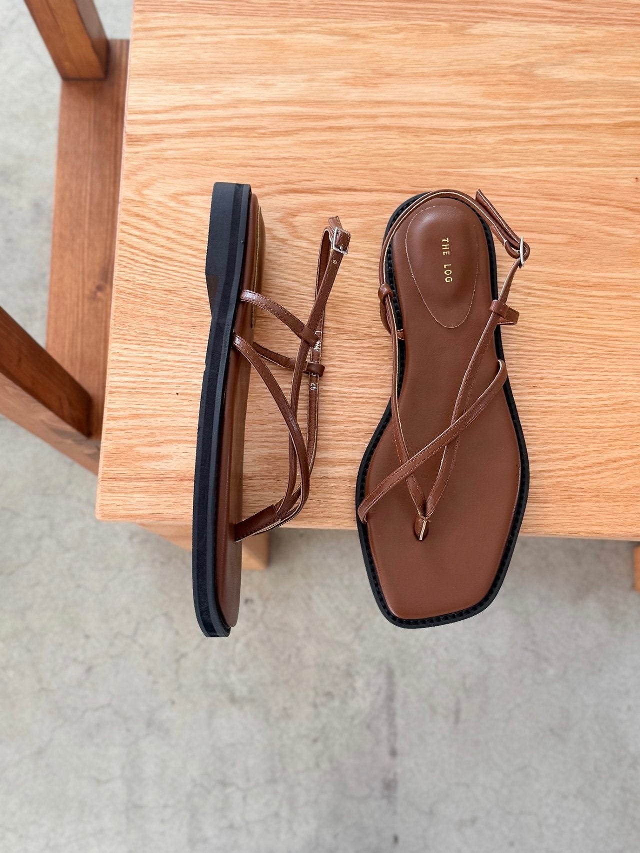 Platform Simple Daily Strap Sandals