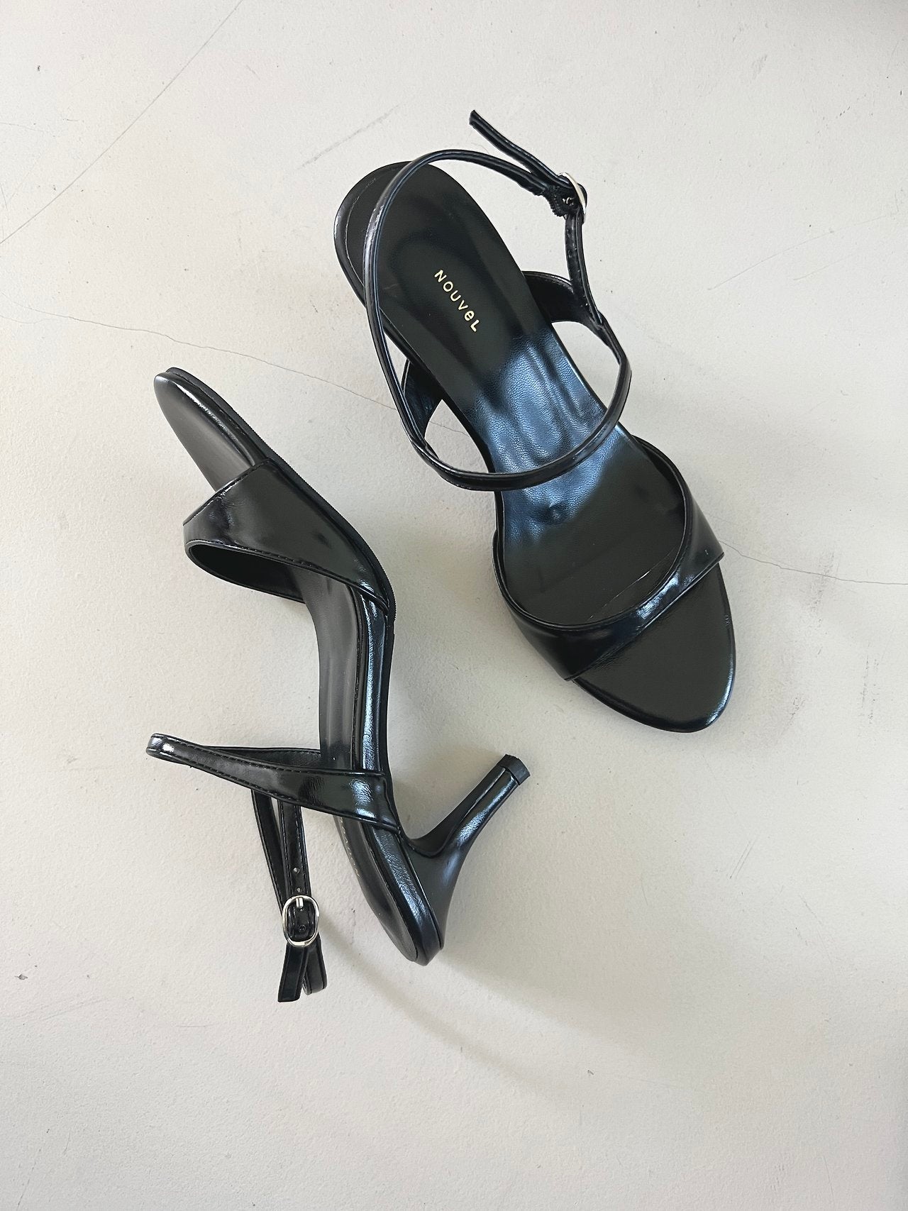 Simple 7 cm Strap Sandals