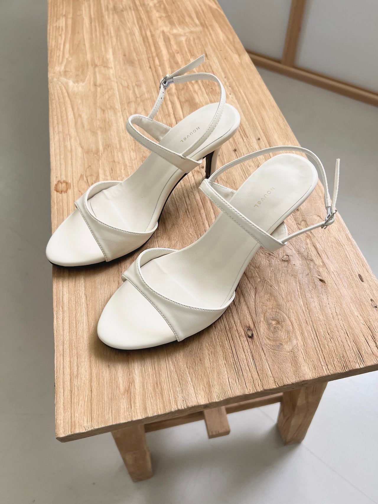 Simple 7 cm Strap Sandals