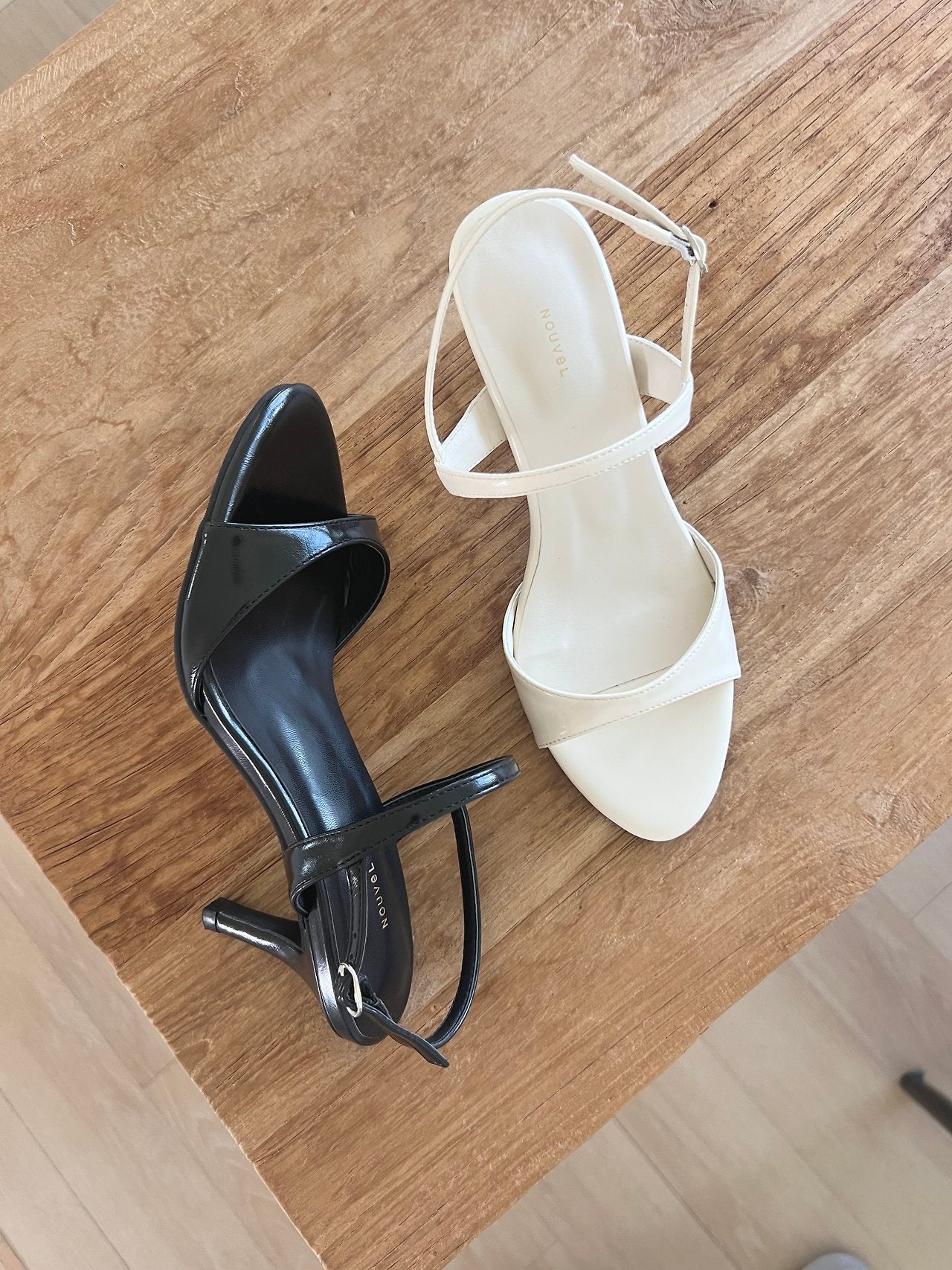 Simple 7 cm Strap Sandals