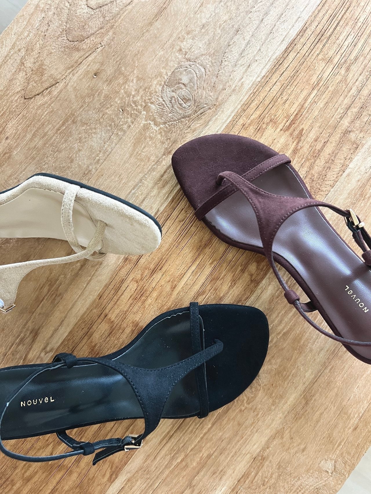 3cm strap tight sandals