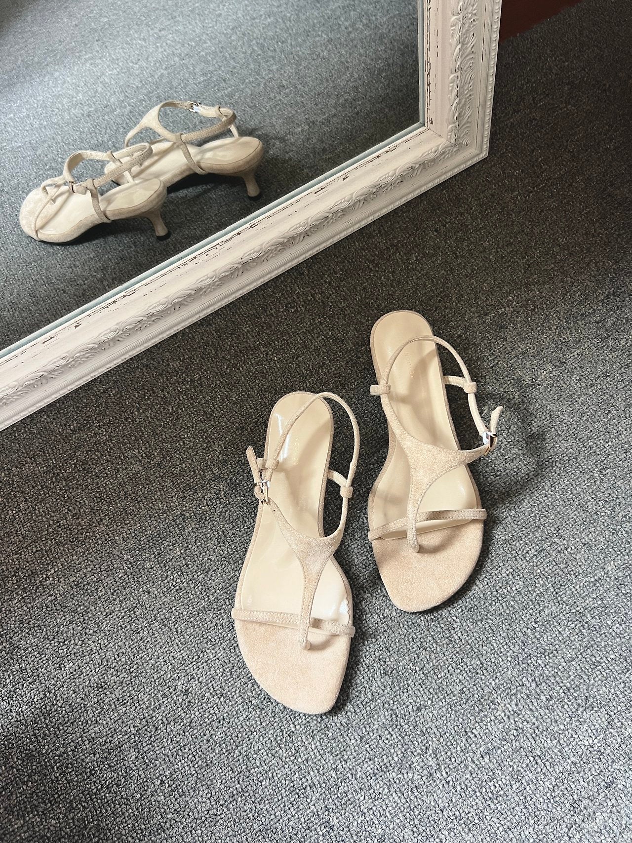 3cm strap tight sandals