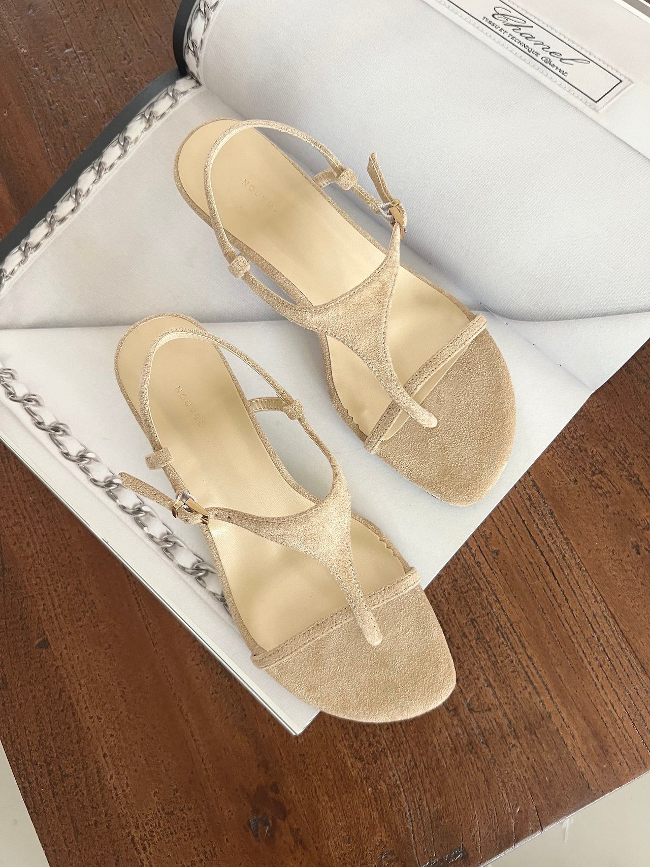 3cm strap tight sandals