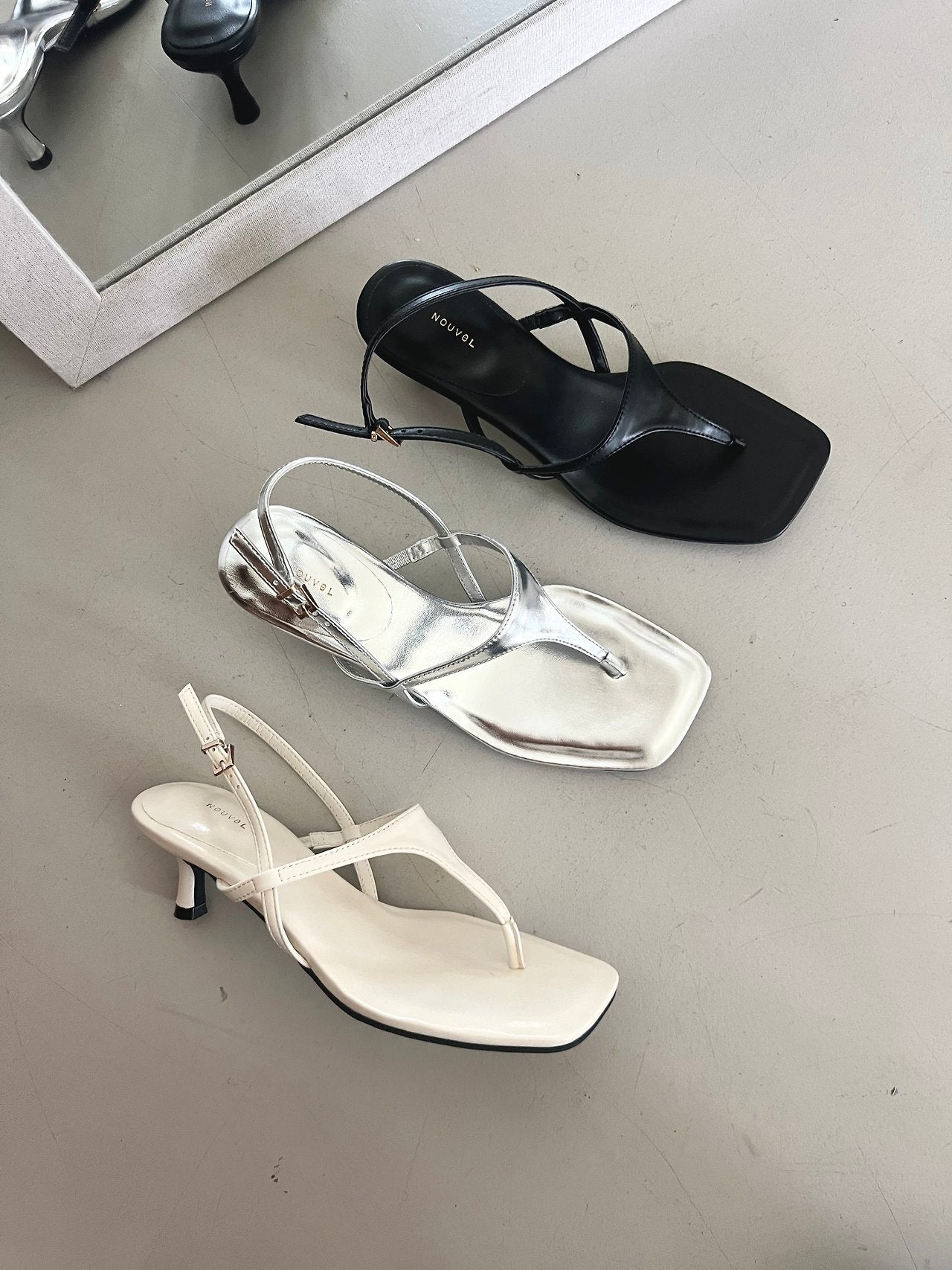 5cm V flip-flops sandals