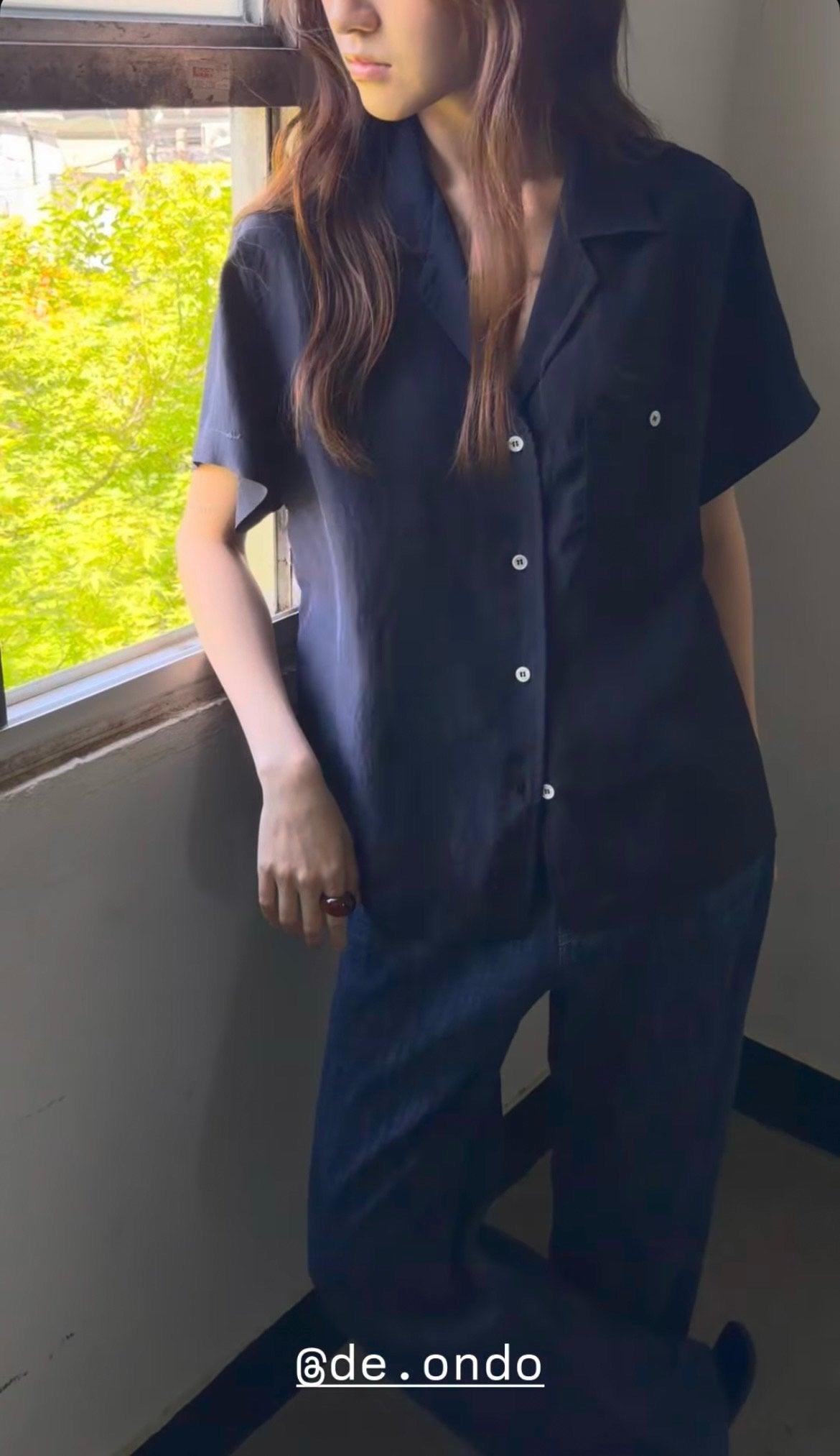deoddo viscose V-shirt